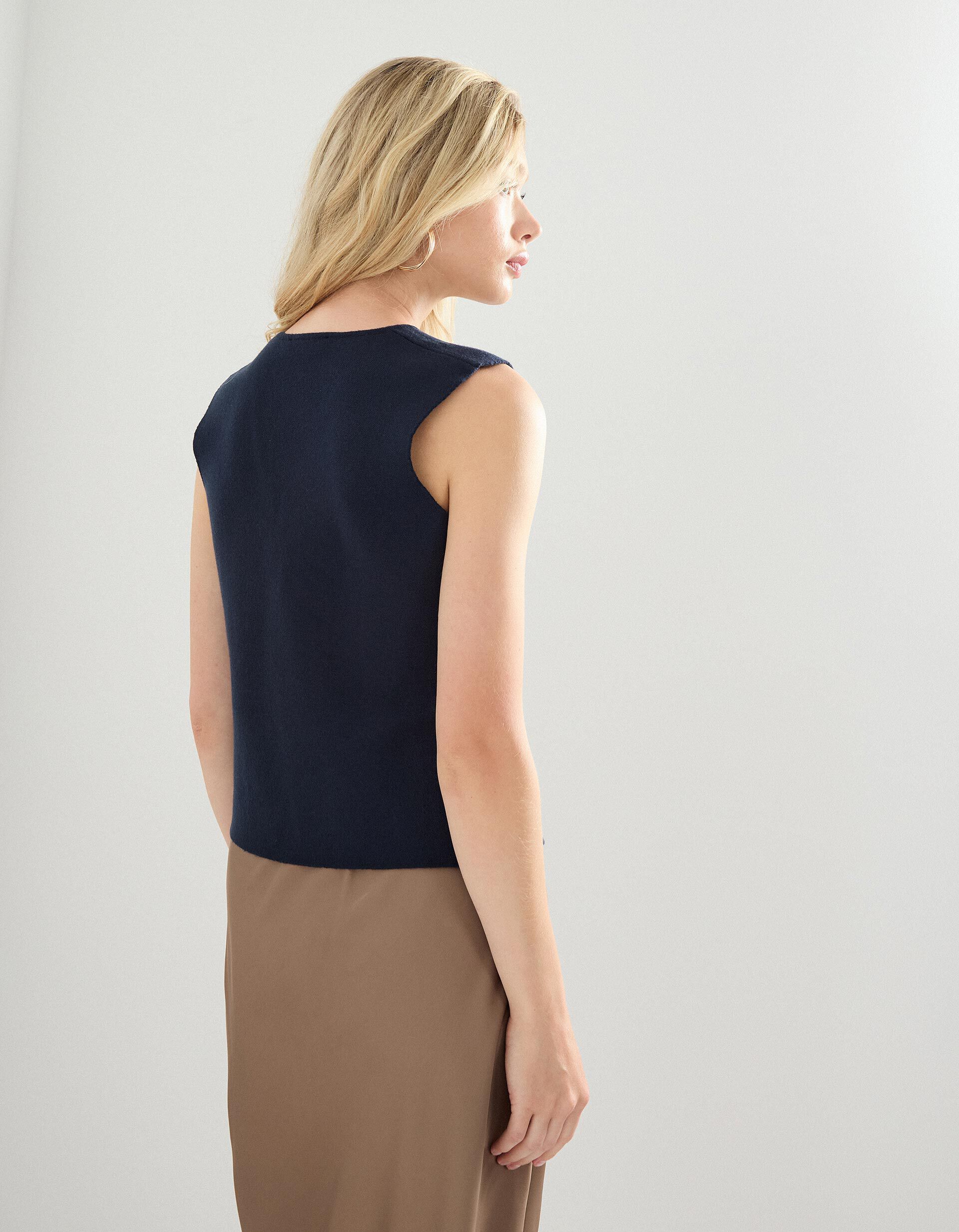 Comprar Online Colete, Mulher, Azul Escuro 