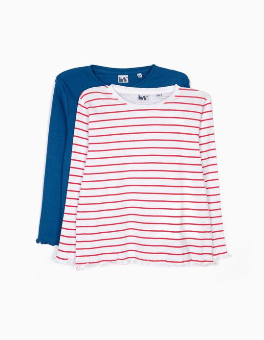 Pack of 2 Long-Sleeved Tops