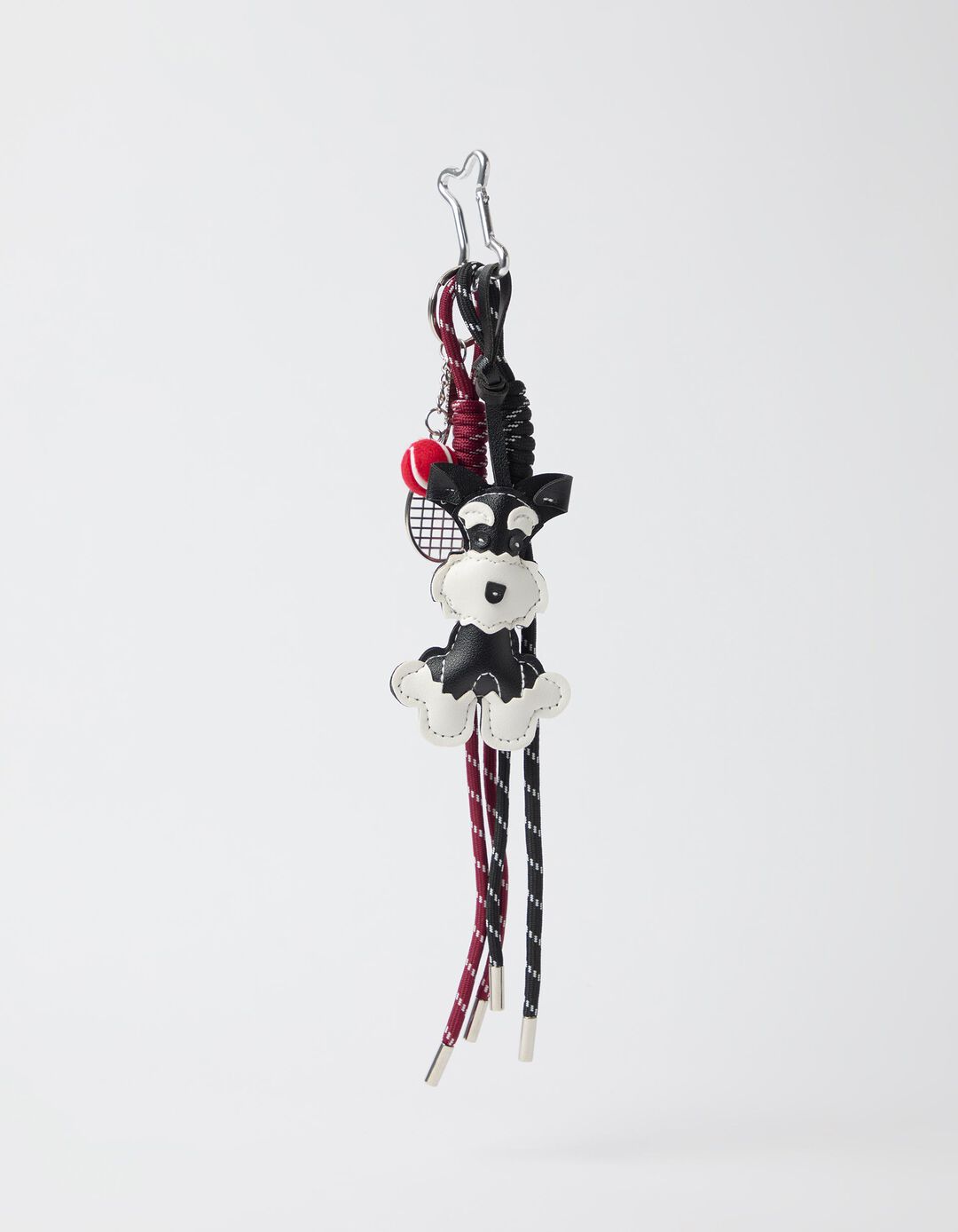 Porta-Chaves Charm C&atilde;o, Preto