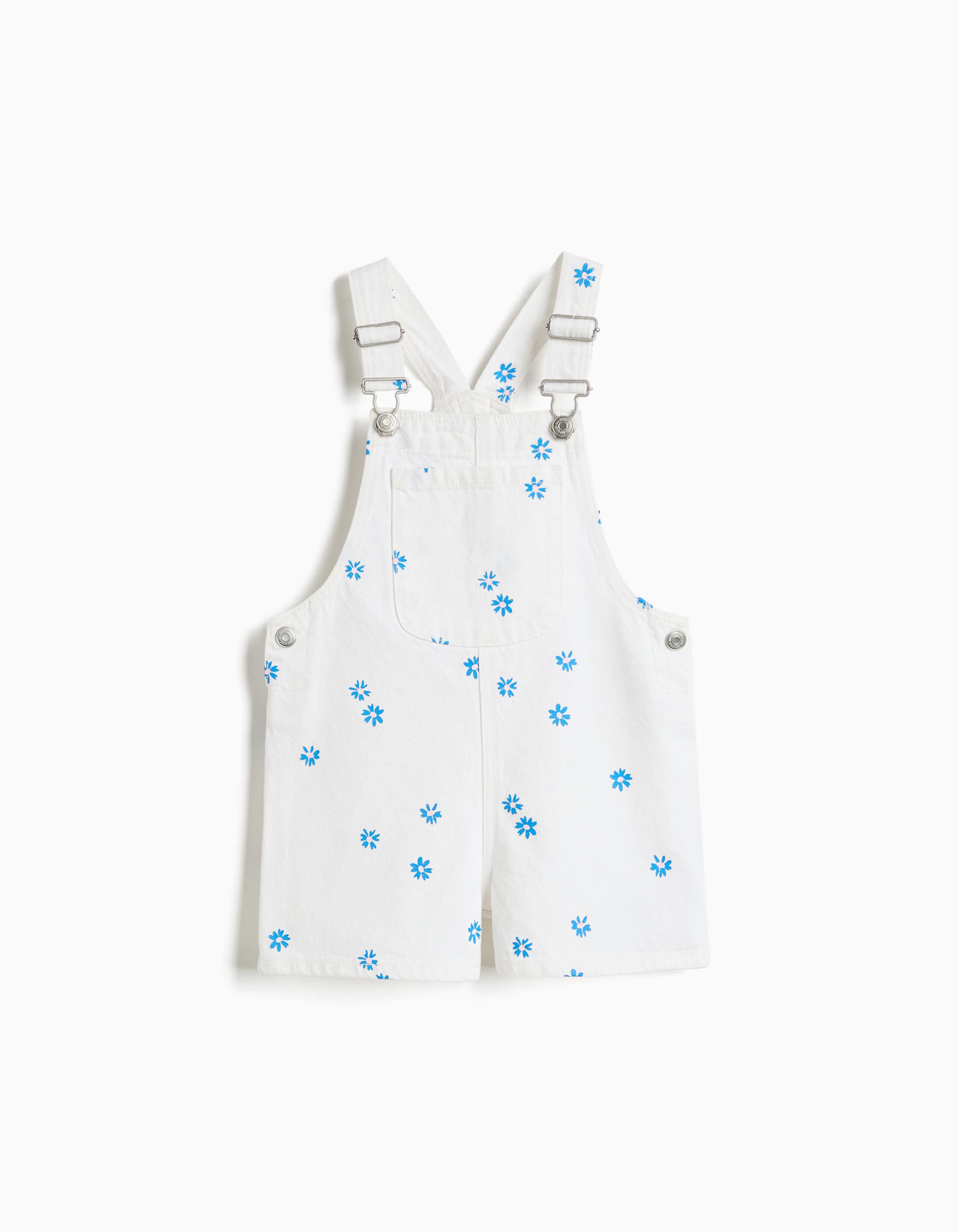 Comprar Online Jardineiras Cal&ccedil;&atilde;o, Menina, Branco
