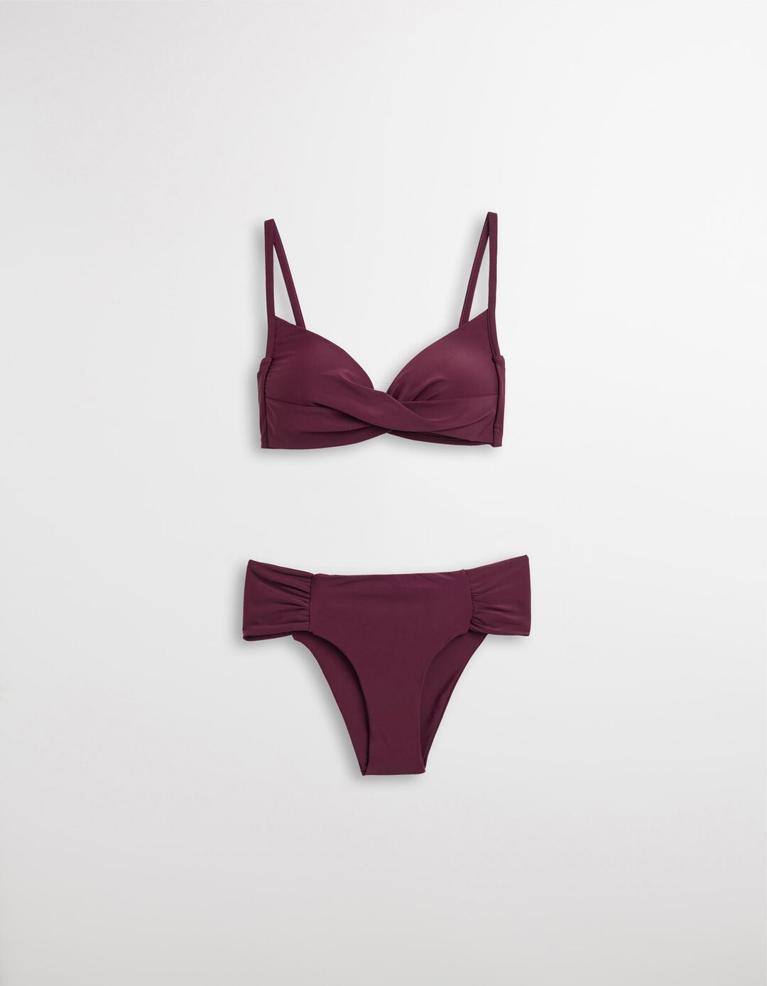 Biquíni, Mulher, Roxo Escuro