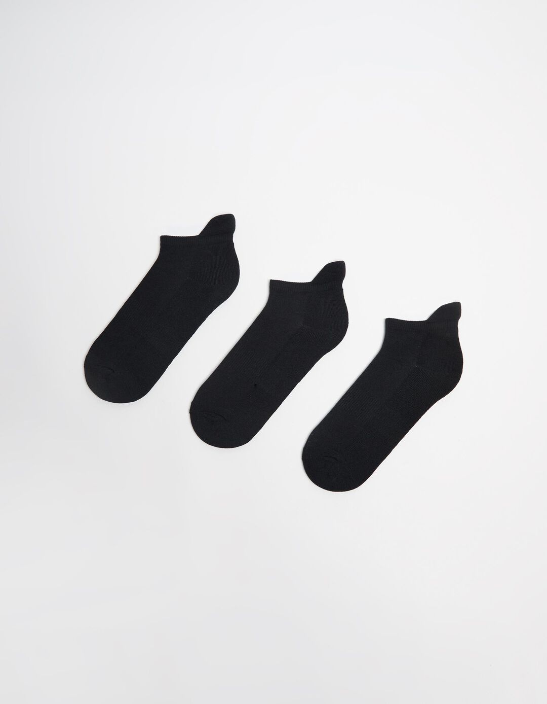 Pack 3 Pares de Meias Desporto, Mulher, Preto