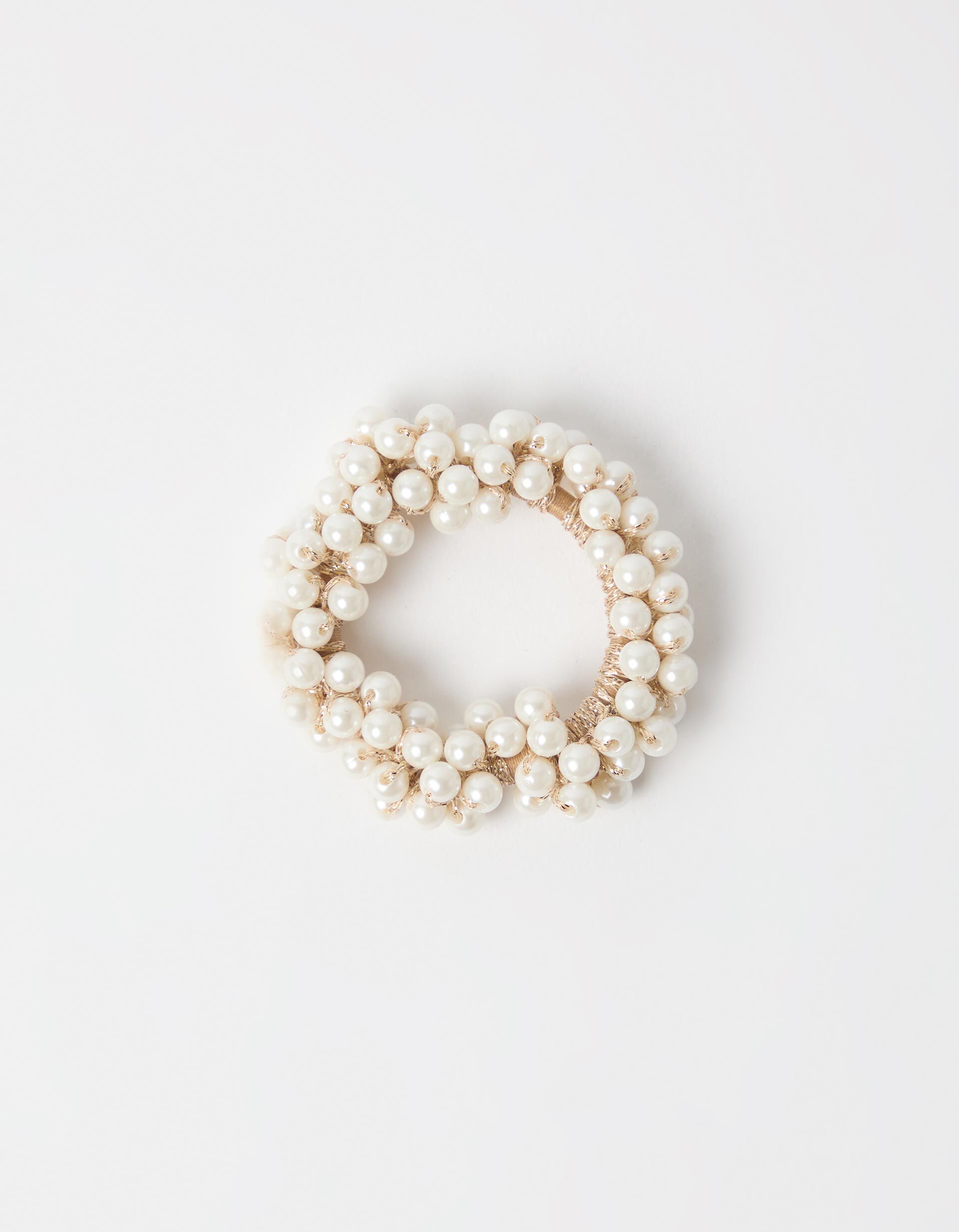 Comprar Online El&aacute;stico De Cabelo, Mulher, Branco