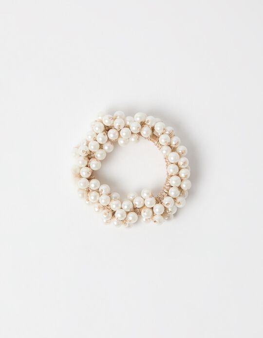 Comprar Online El&aacute;stico De Cabelo, Mulher, Branco