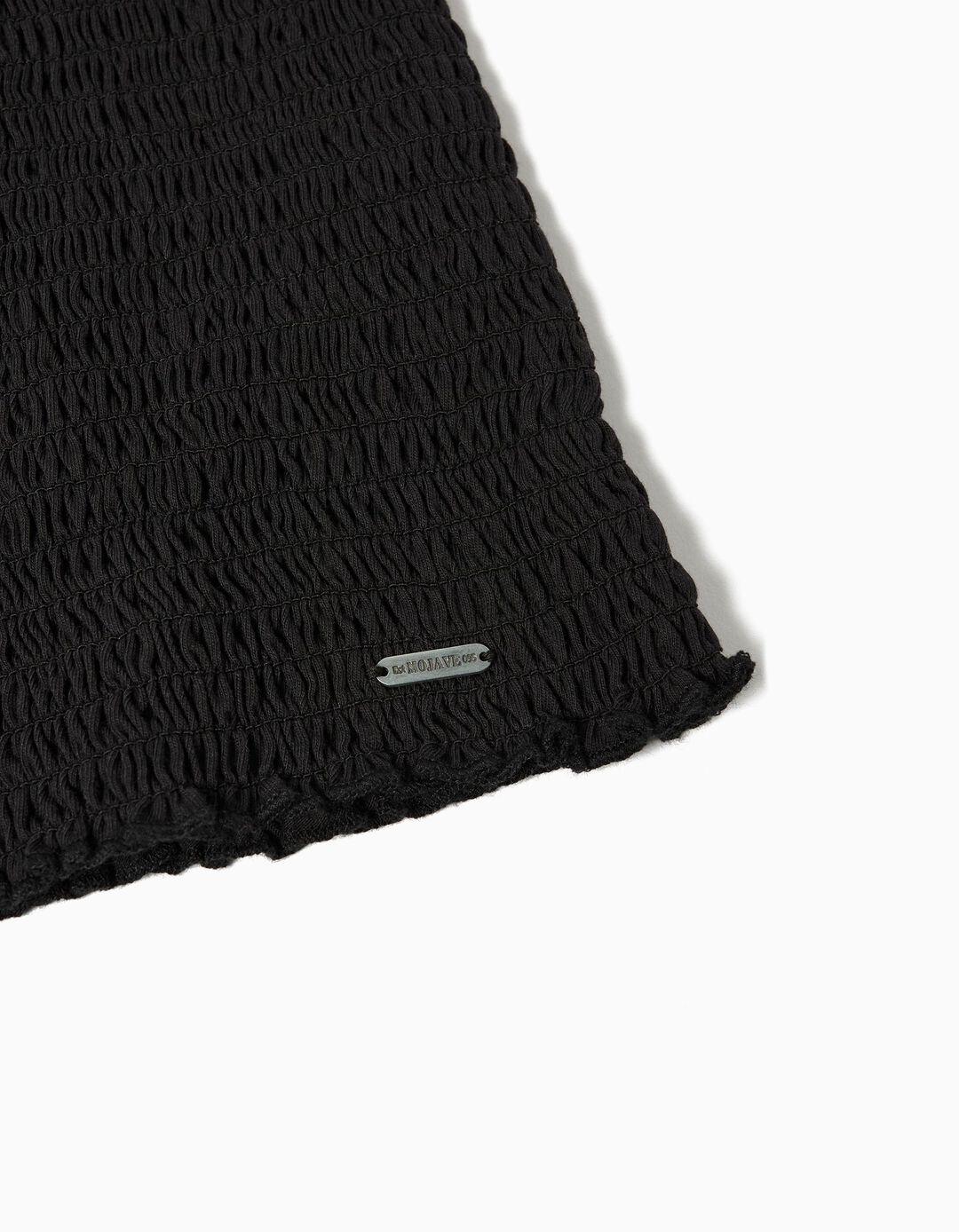 Top Smock, Menina, Preto 