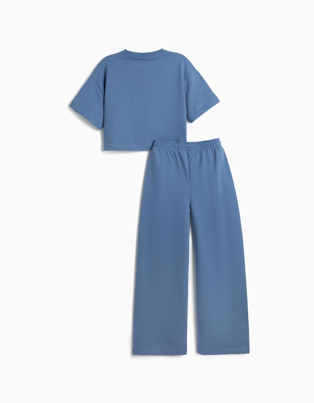 Conjunto de Felpa, Menina, Azul Escuro
