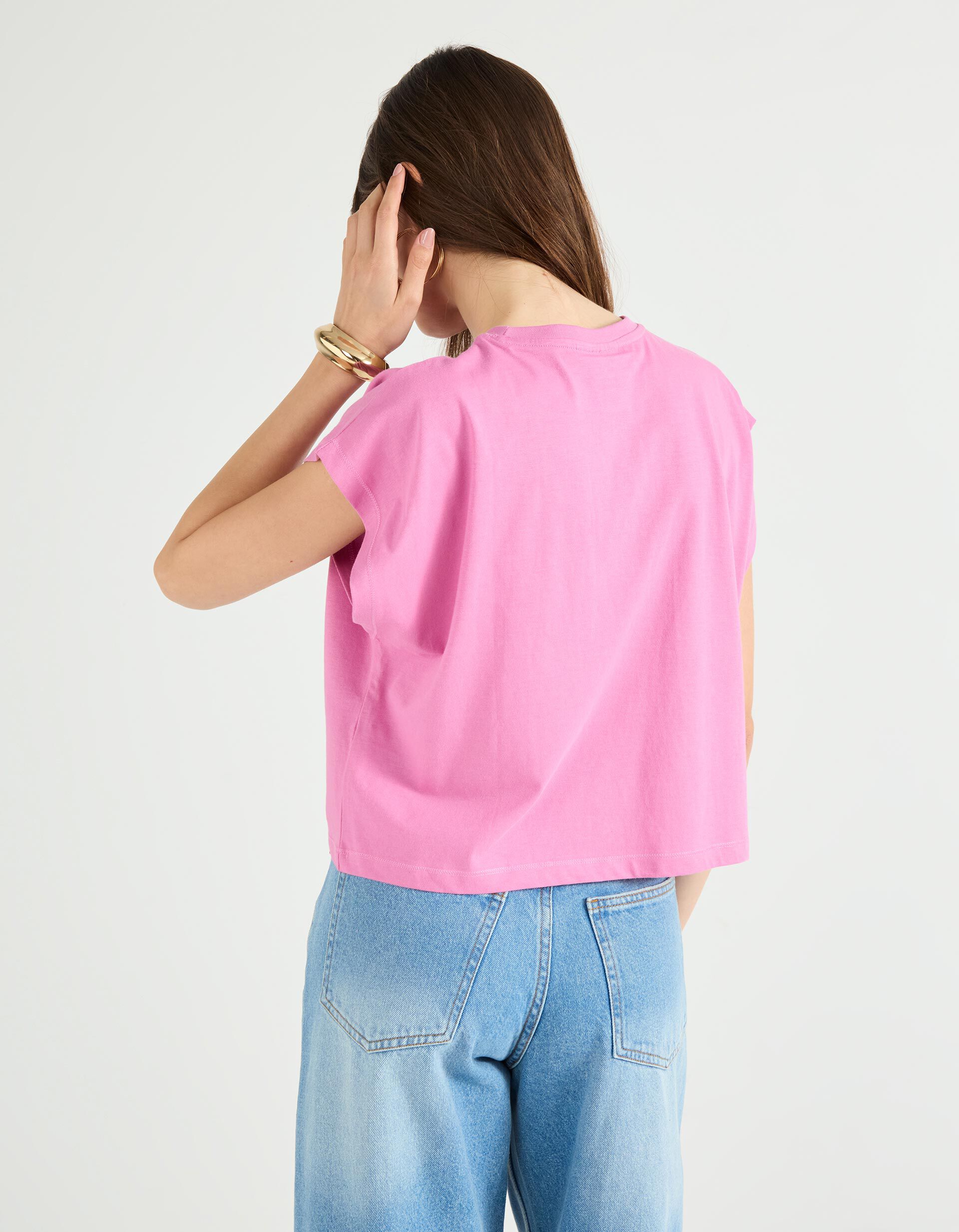 Comprar Online T-shirt Cropped 'Coca-Cola', Mulher, Rosa 