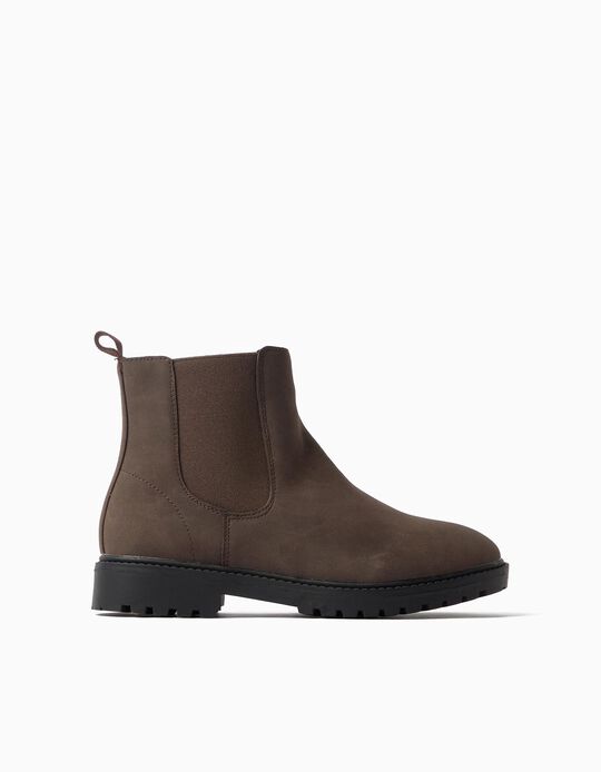 Comprar Online Botas Chelsea, Menino, Castanho