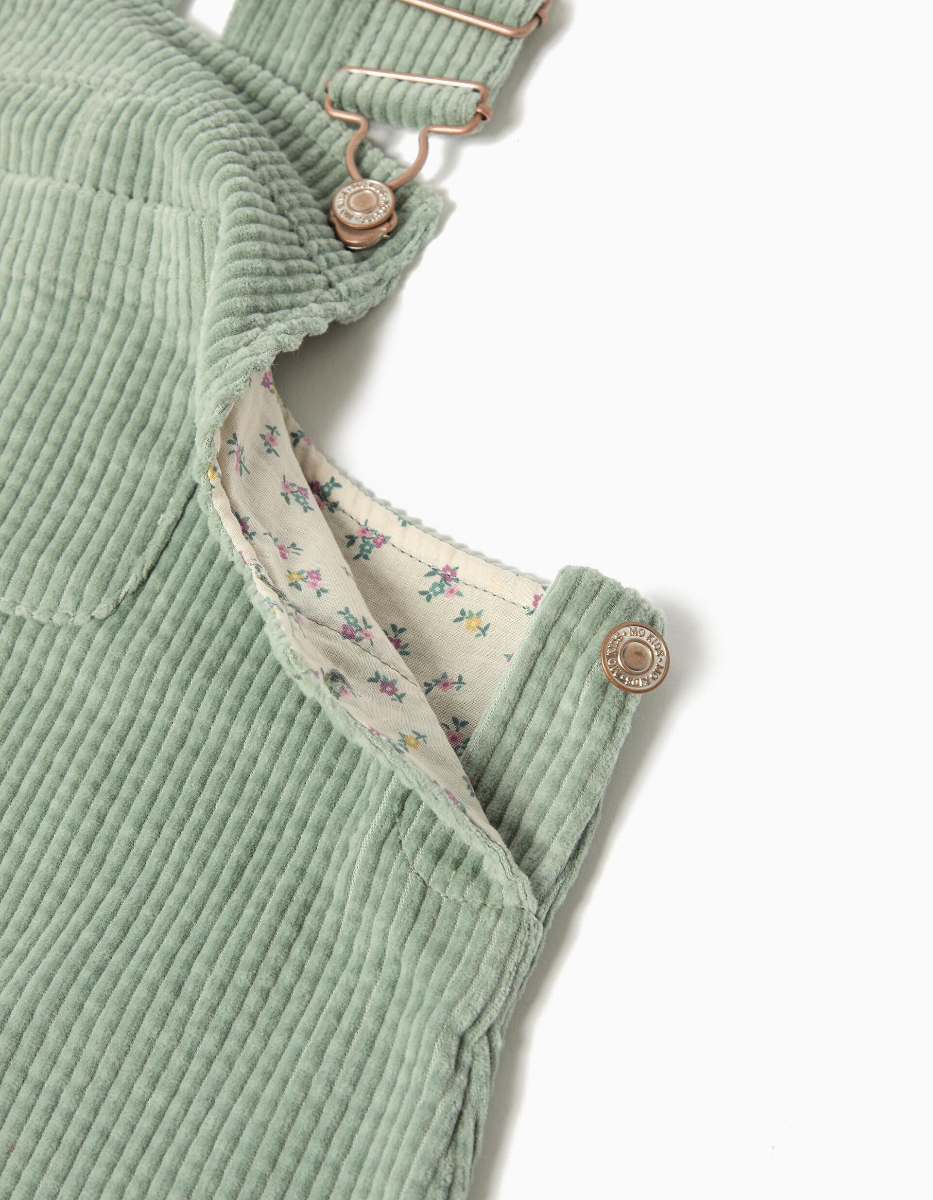 Comprar Online Jardineira de Bombazine, Menina, Verde