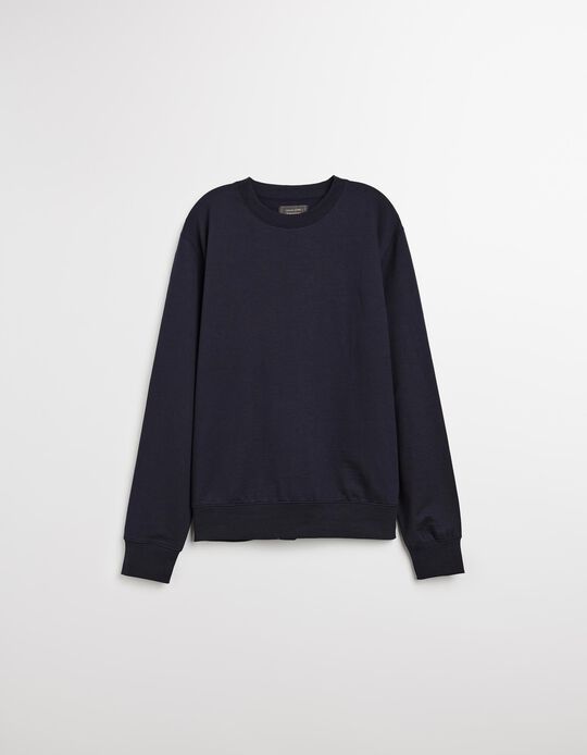 Comprar Online Sweatshirt de Felpa, Homem, Azul Escuro