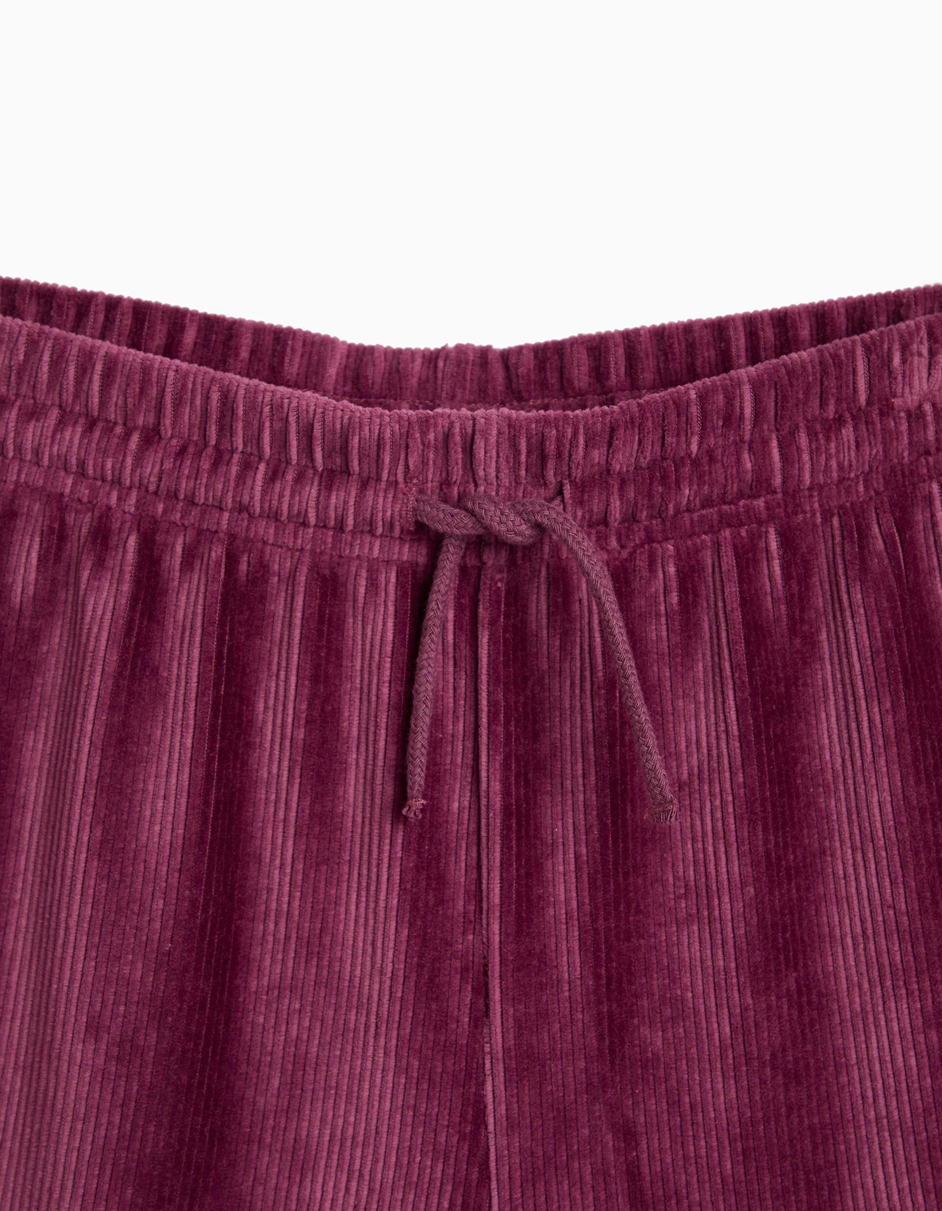 Comprar Online Cal&ccedil;as De Malha Wide Leg, Menina, Roxo Escuro