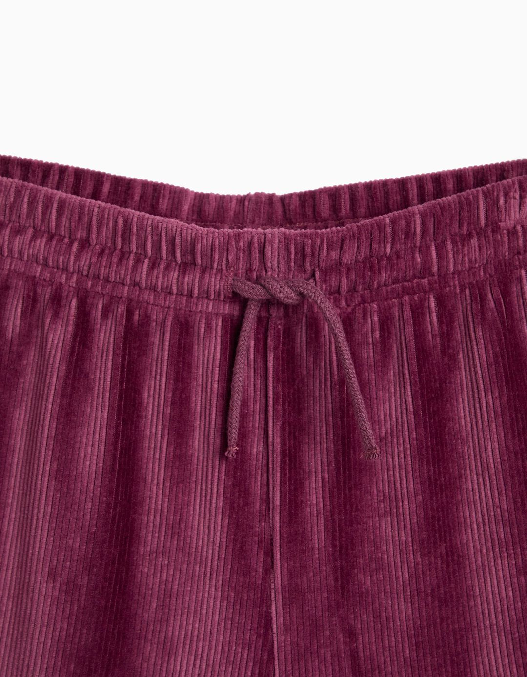 Cal&ccedil;as De Malha Wide Leg, Menina, Roxo Escuro