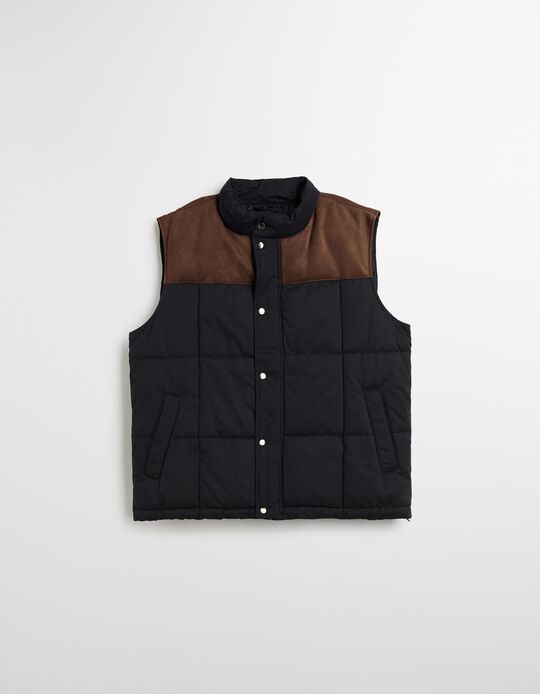 Comprar Online Colete Acolchoado, Homem, Azul Escuro