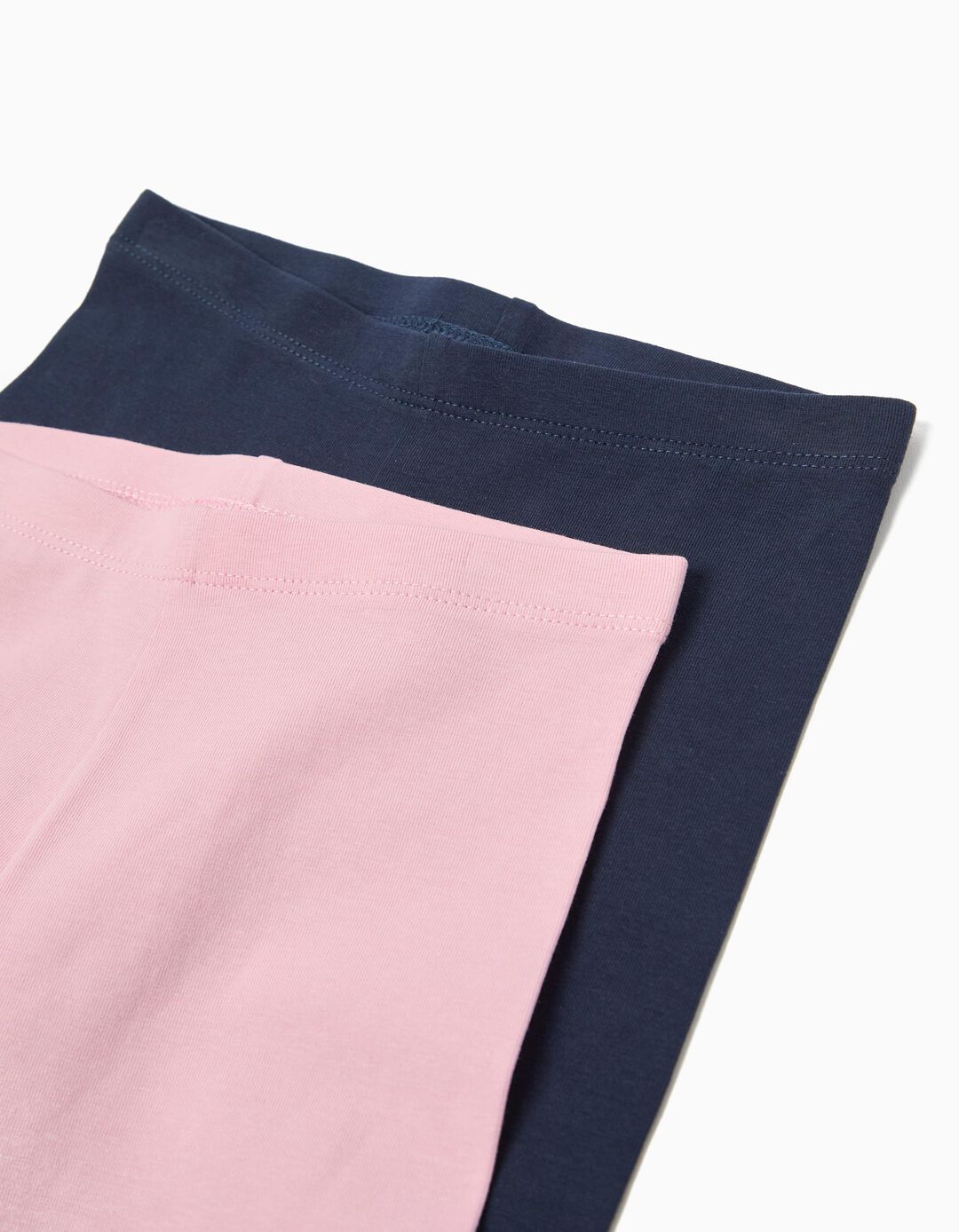 Pack 2 Leggings, Menina, Azul Escuro