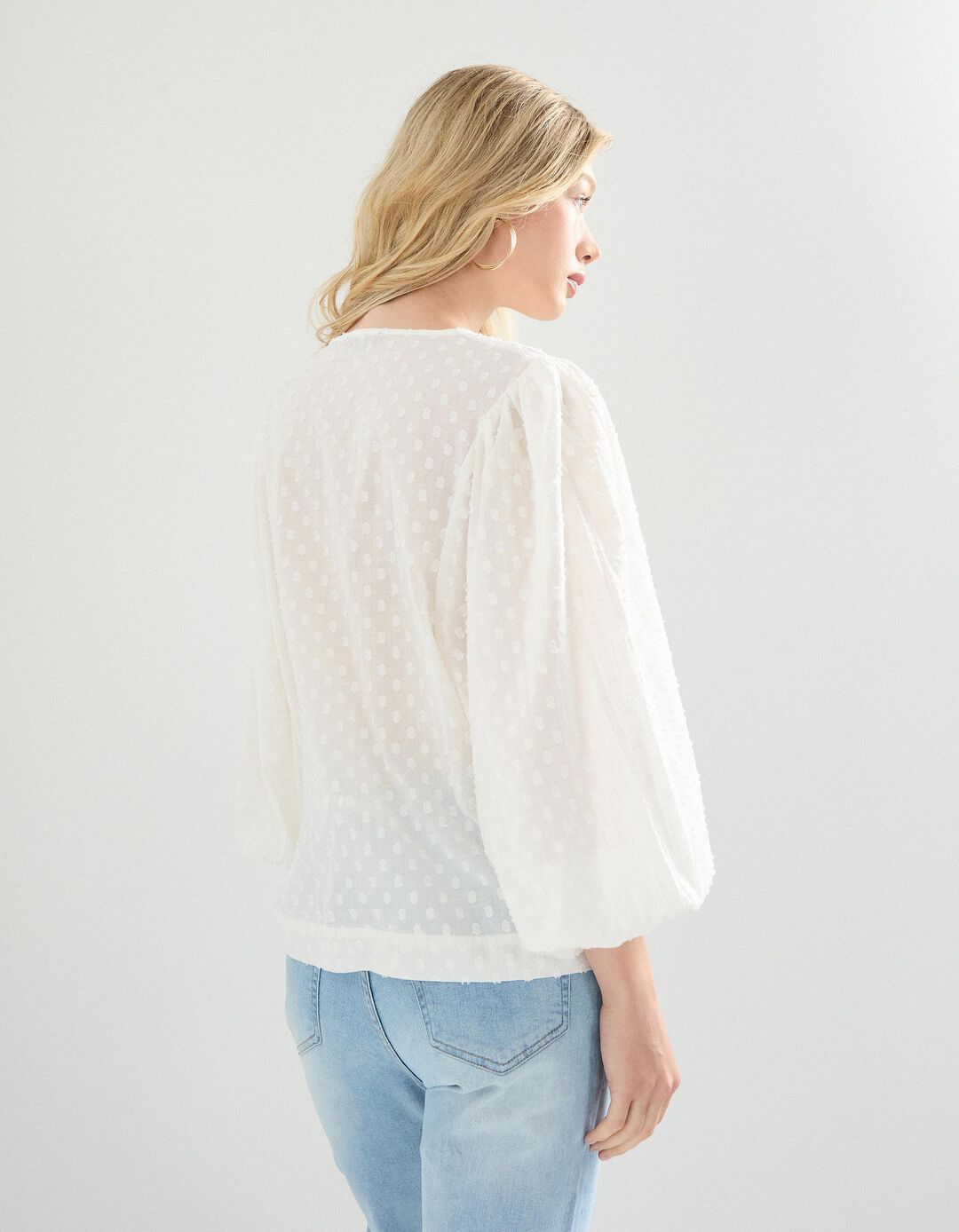 Blusa, Mulher, Branco