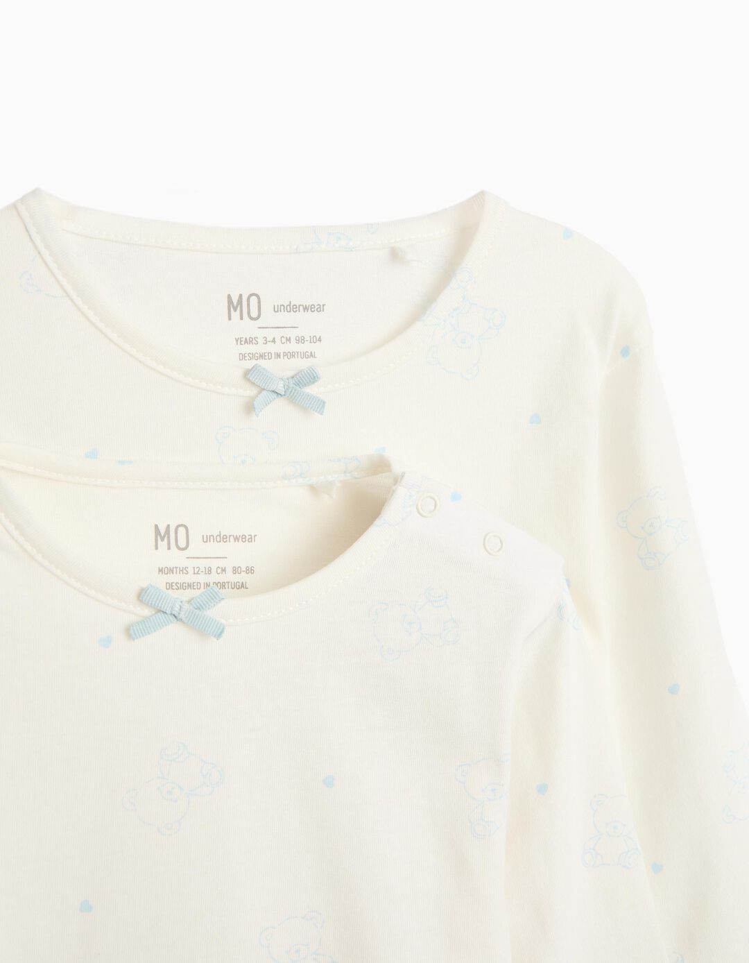 Pijama Jersey, Menina, Branco