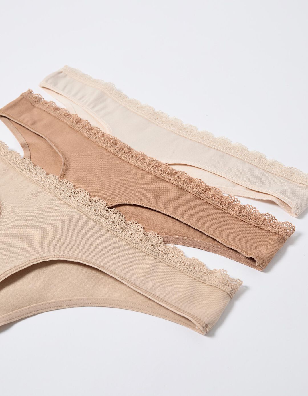 Cuecas Tanga, Mulher, Castanho Claro 