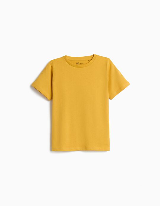 Comprar Online T-shirt Manga Curta, Menino, Amarelo