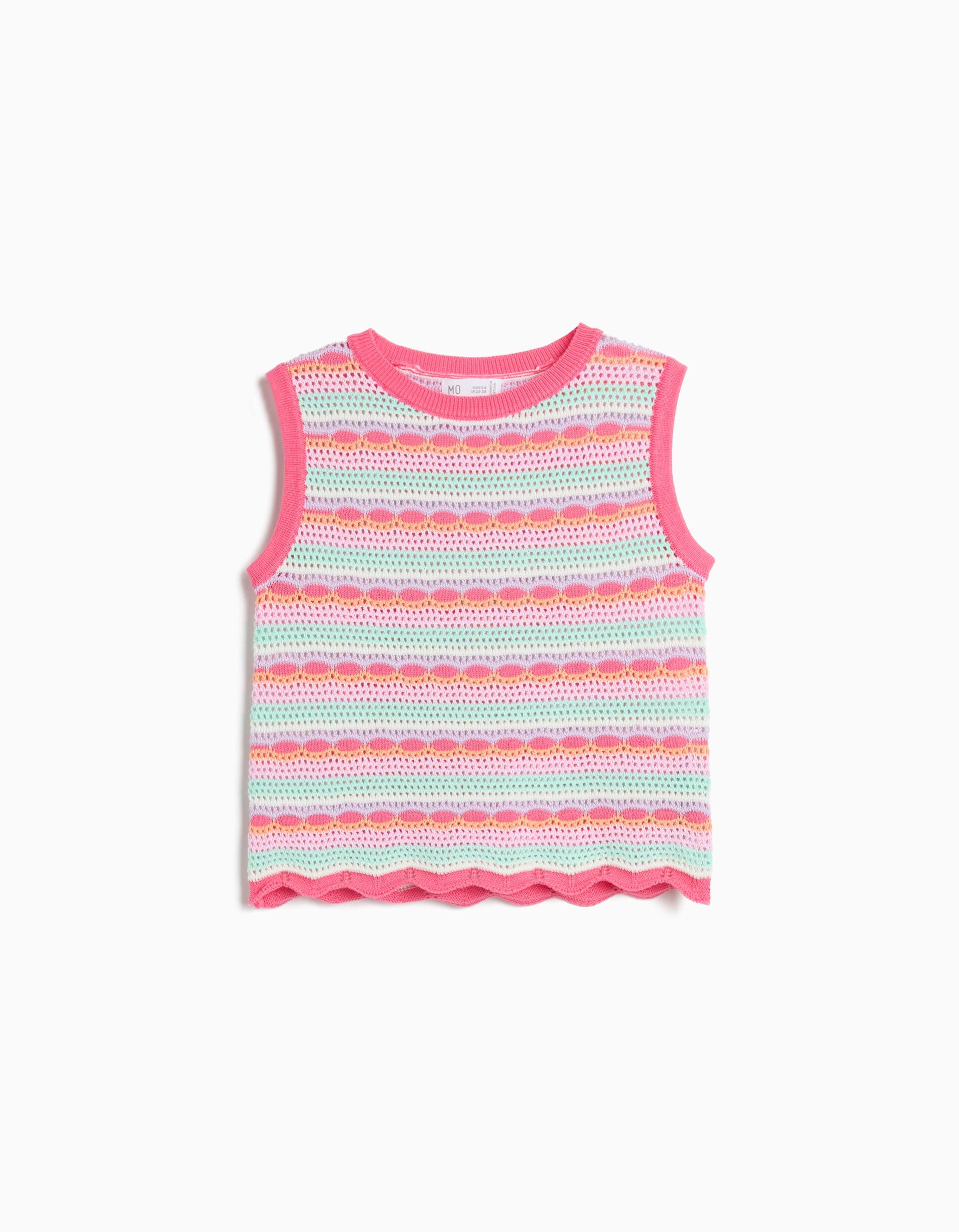 Comprar Online Top Crochet, Menina, Roxo Claro