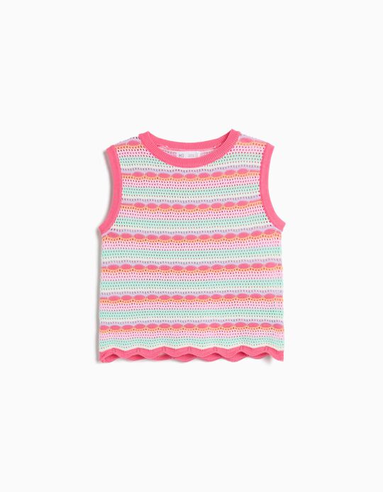 Comprar Online Top Crochet, Menina, Roxo Claro