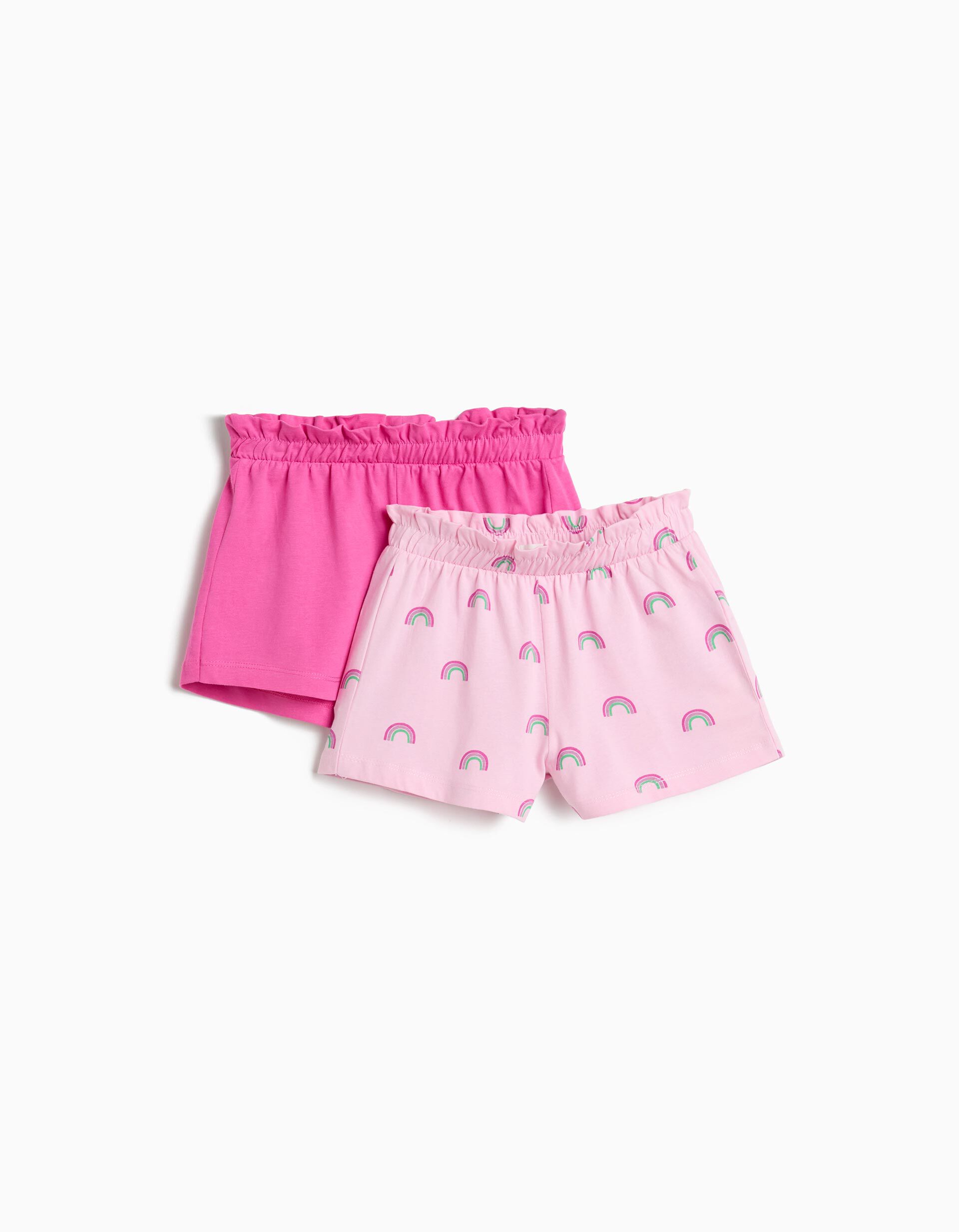 Comprar Online Pack 2 Cal&ccedil;&otilde;es, Menina, Rosa