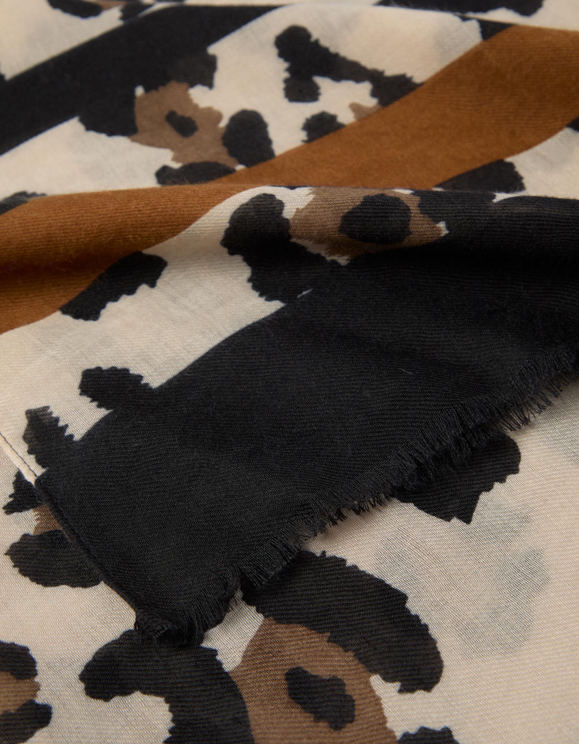 Comprar Online Len&ccedil;o Estampado Leopardo, Mulher, Multicolor