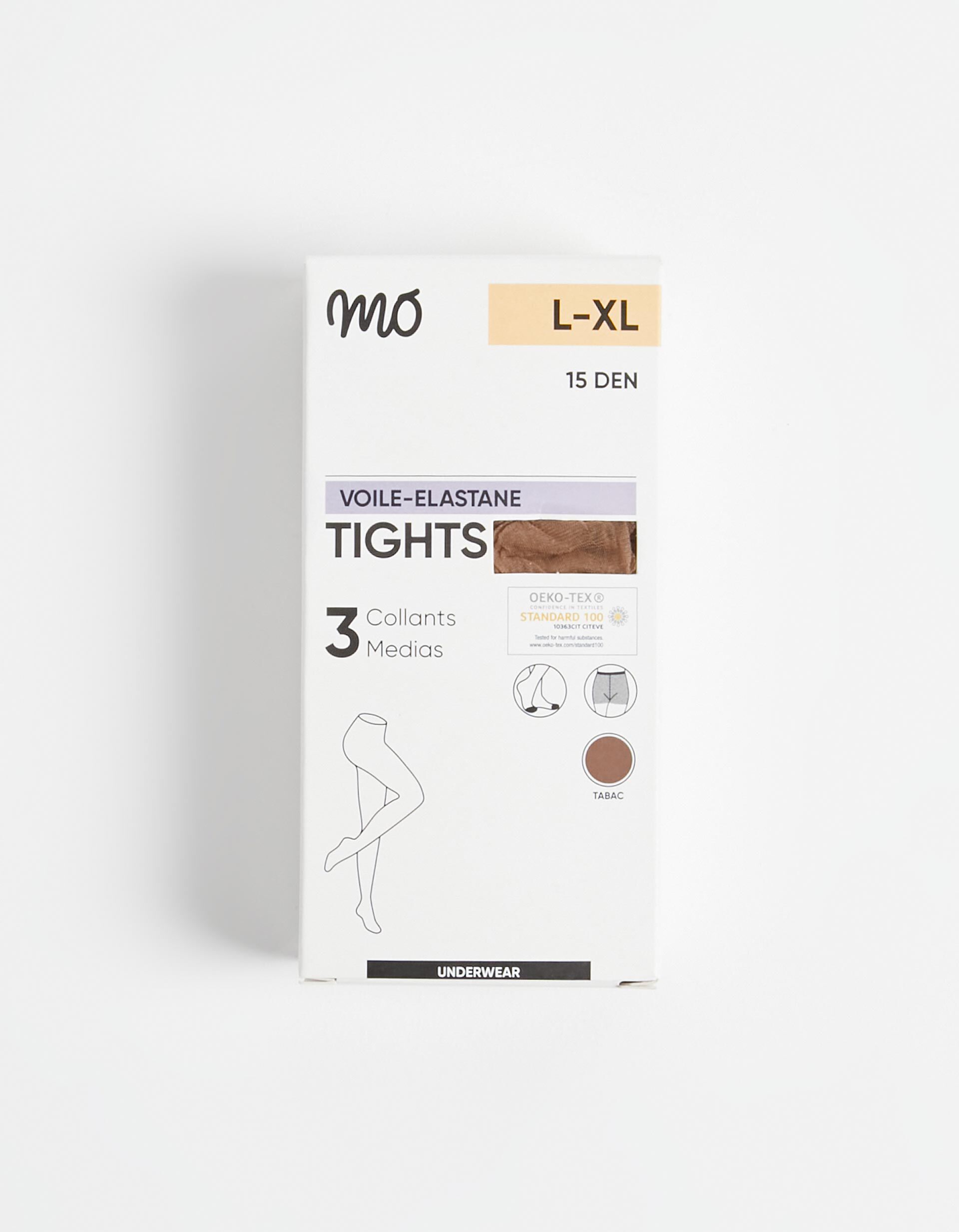 Comprar Online Pack 3 Collants 15 DEN, Mulher, Castanho