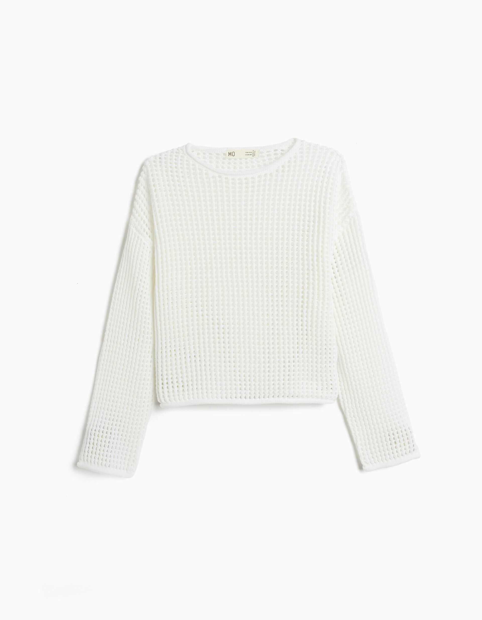 Comprar Online Camisola Crochet, Menina, Rosa Escuro