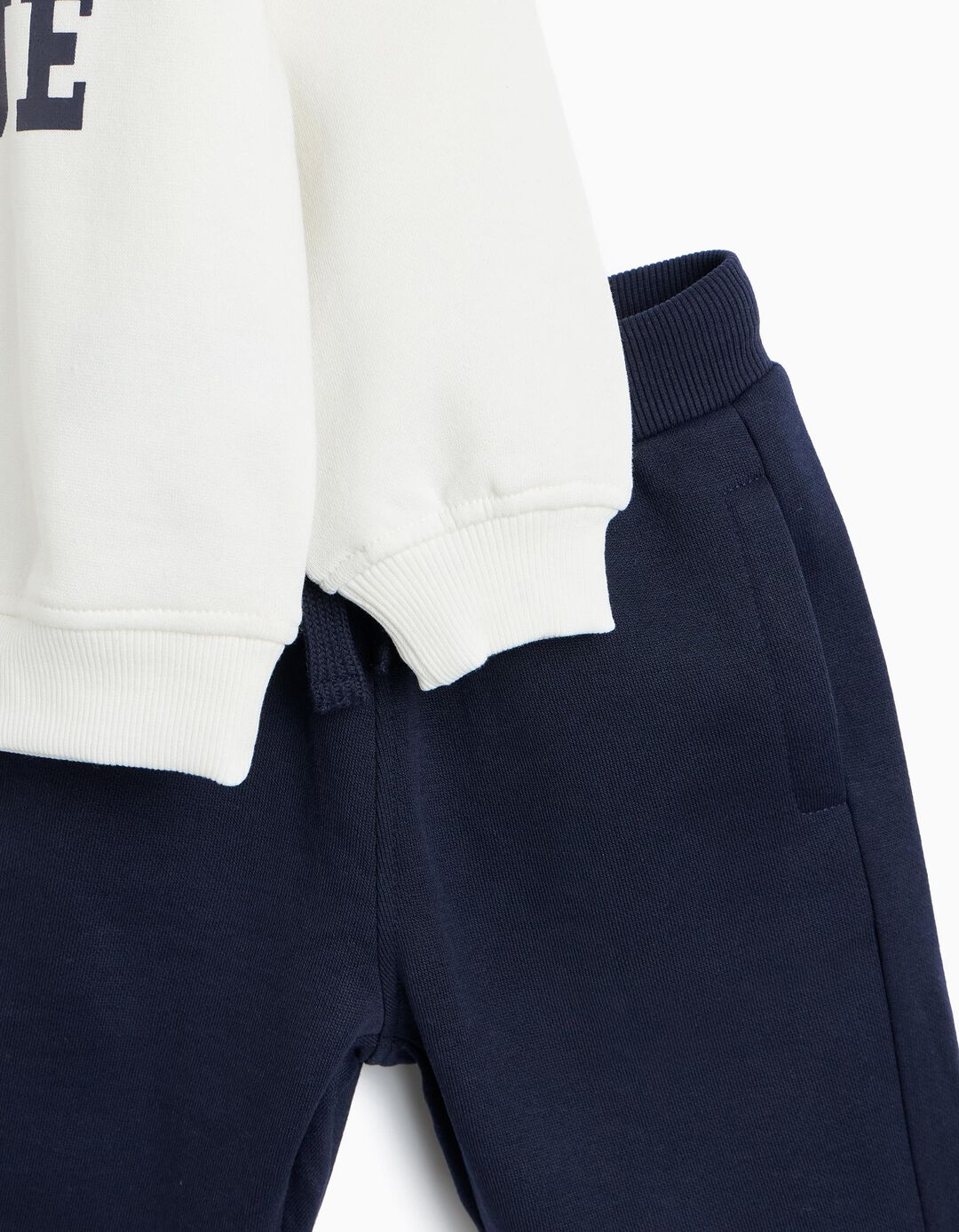 Conjunto De Jogging, Menino, Branco