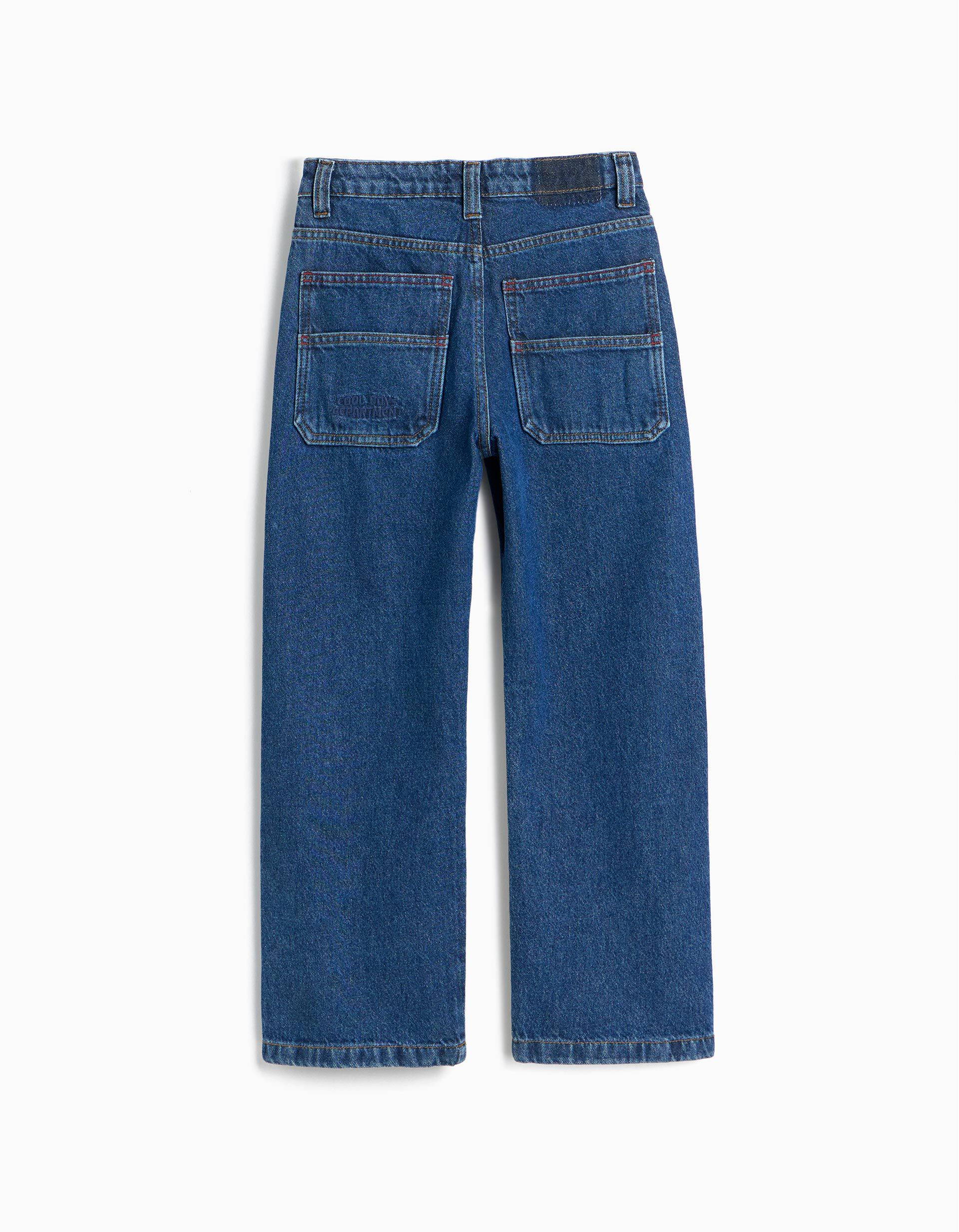 Comprar Online Cal&ccedil;as de Ganga Loose Fit, Menino, Azul Escuro