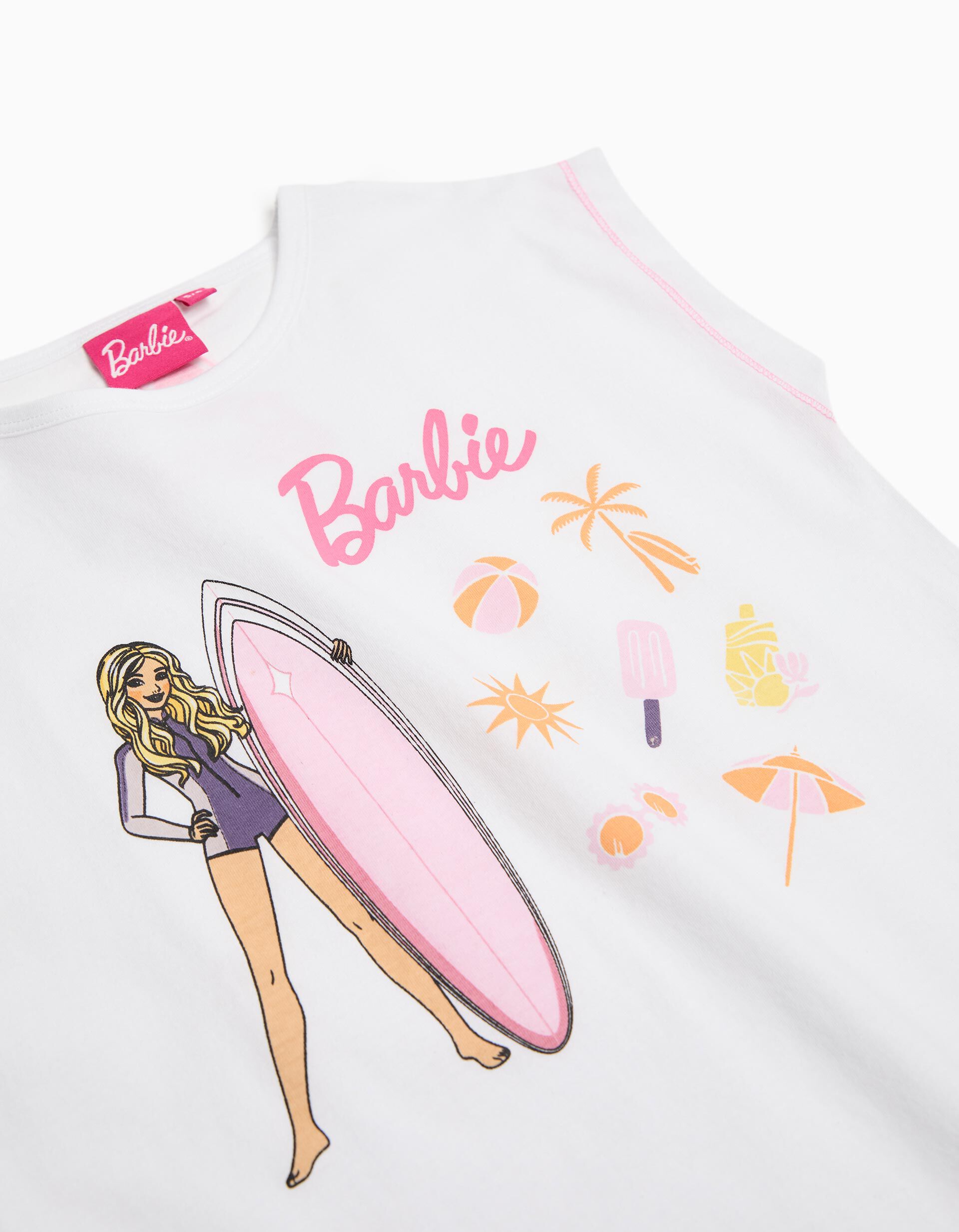 Comprar Online T-shirt 'Barbie', Menina, Branco