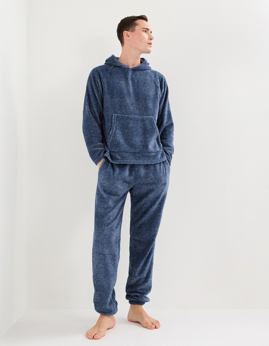 Pijama, Homem, Azul Escuro
