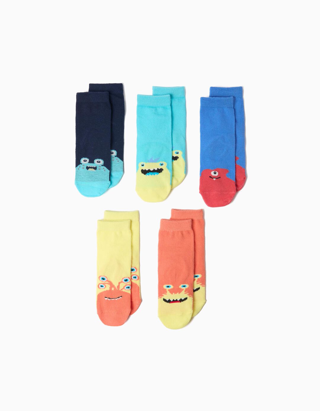 Pack 5 Pares De Meias, Menino, Multicolor