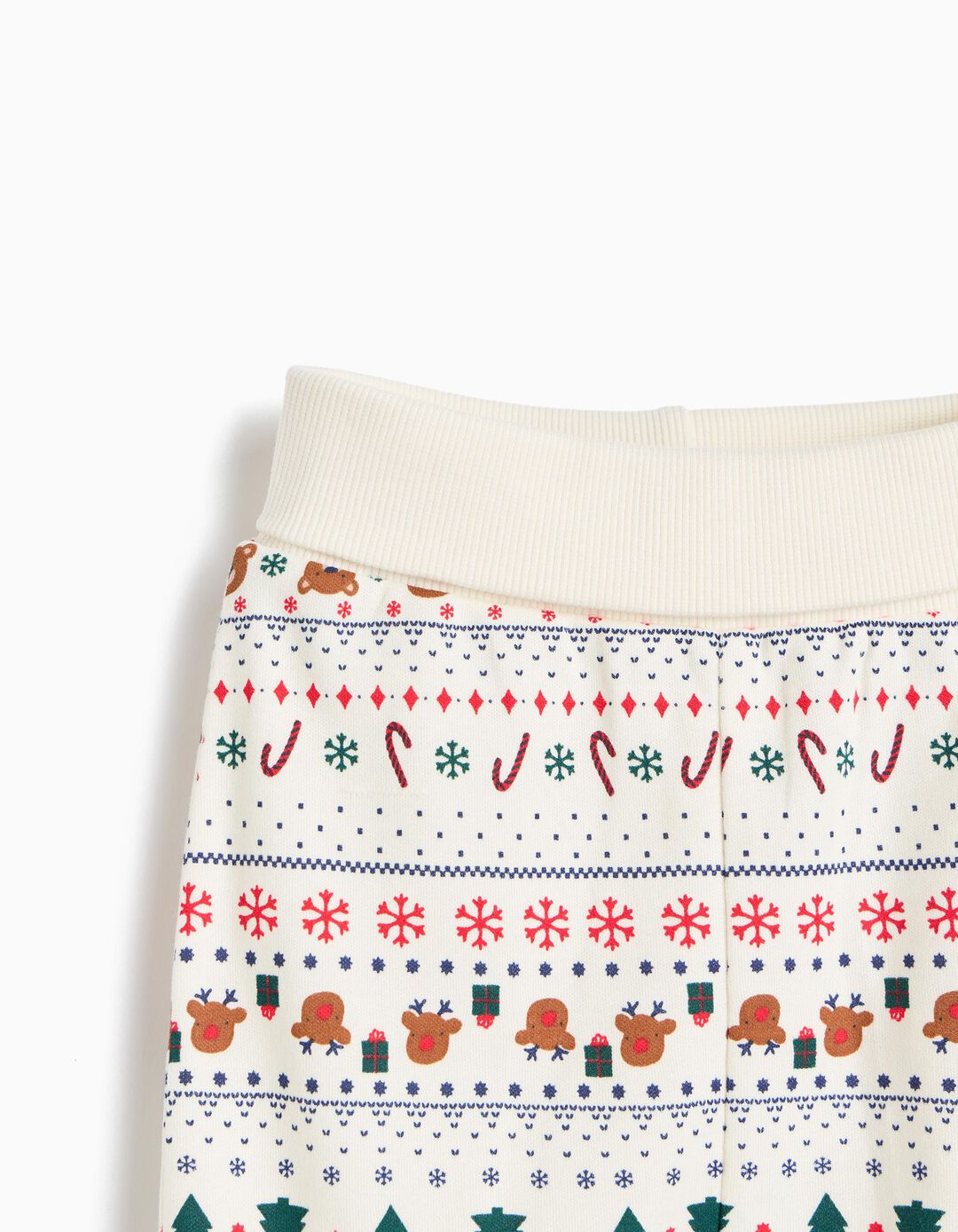 Conjunto 3 Pe&ccedil;as Natal, Menino, Bege Claro