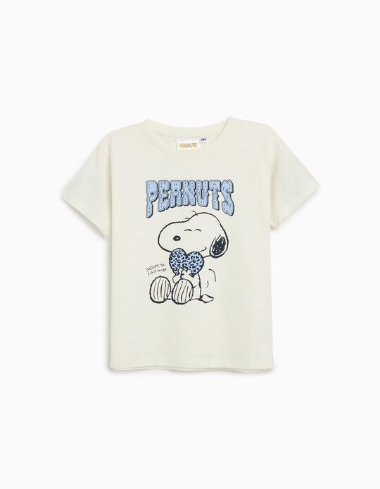 Comprar Online T-shirt 'Snoopy', Menina, Branco