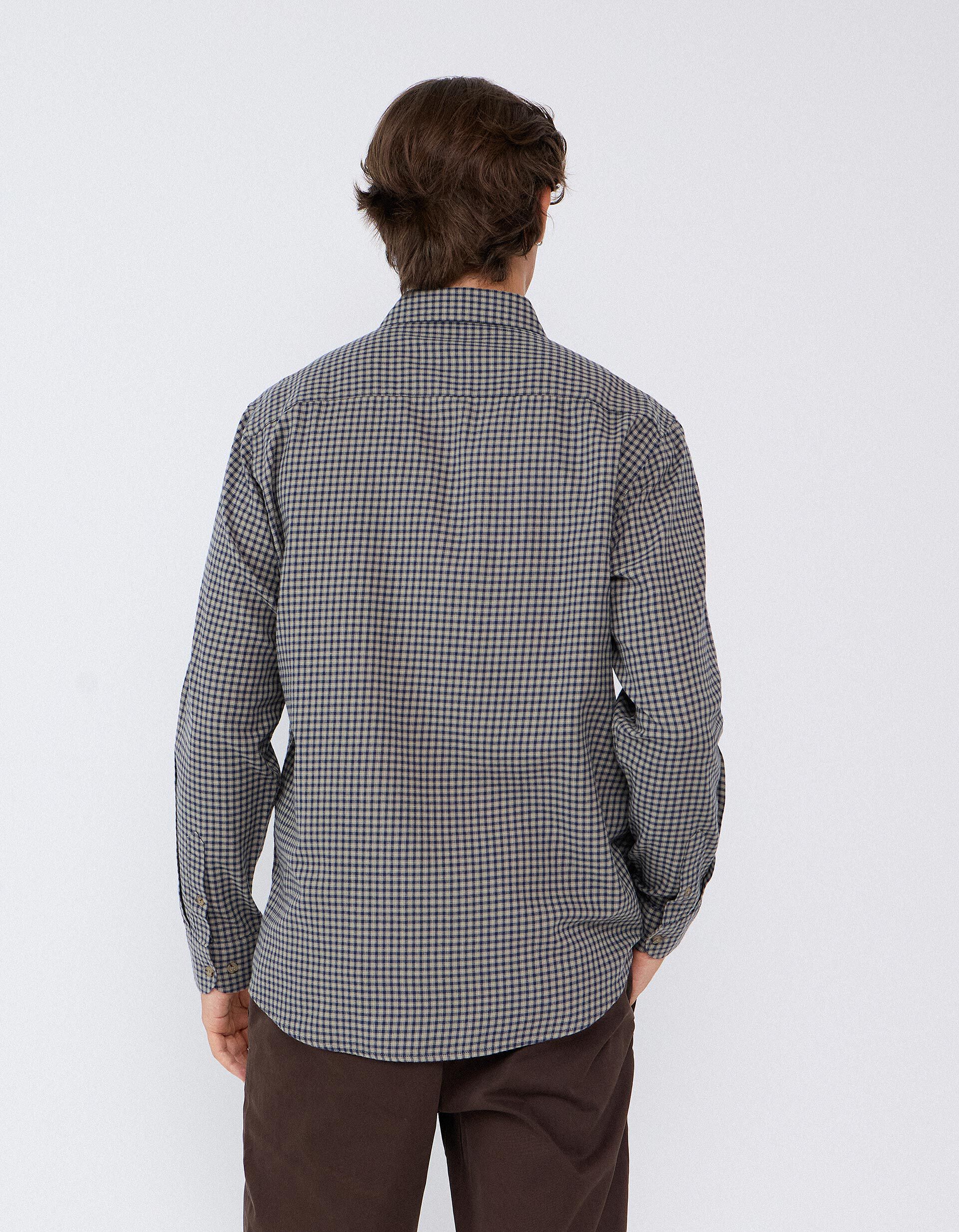 Comprar Online Camisa Slim Com Padr&atilde;o, Homem, Verde Escuro