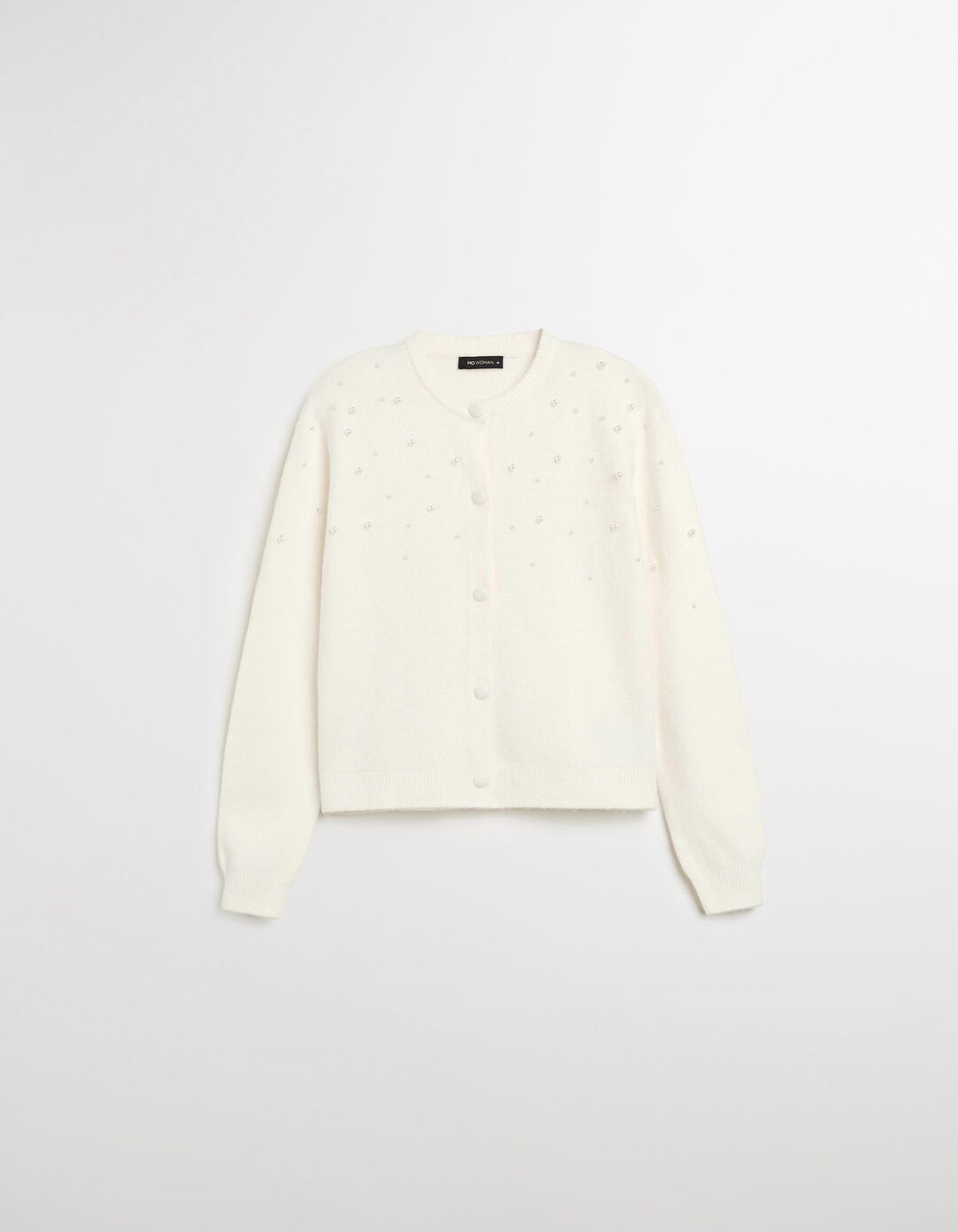 Casaco com Lã, Mulher, Bege Claro