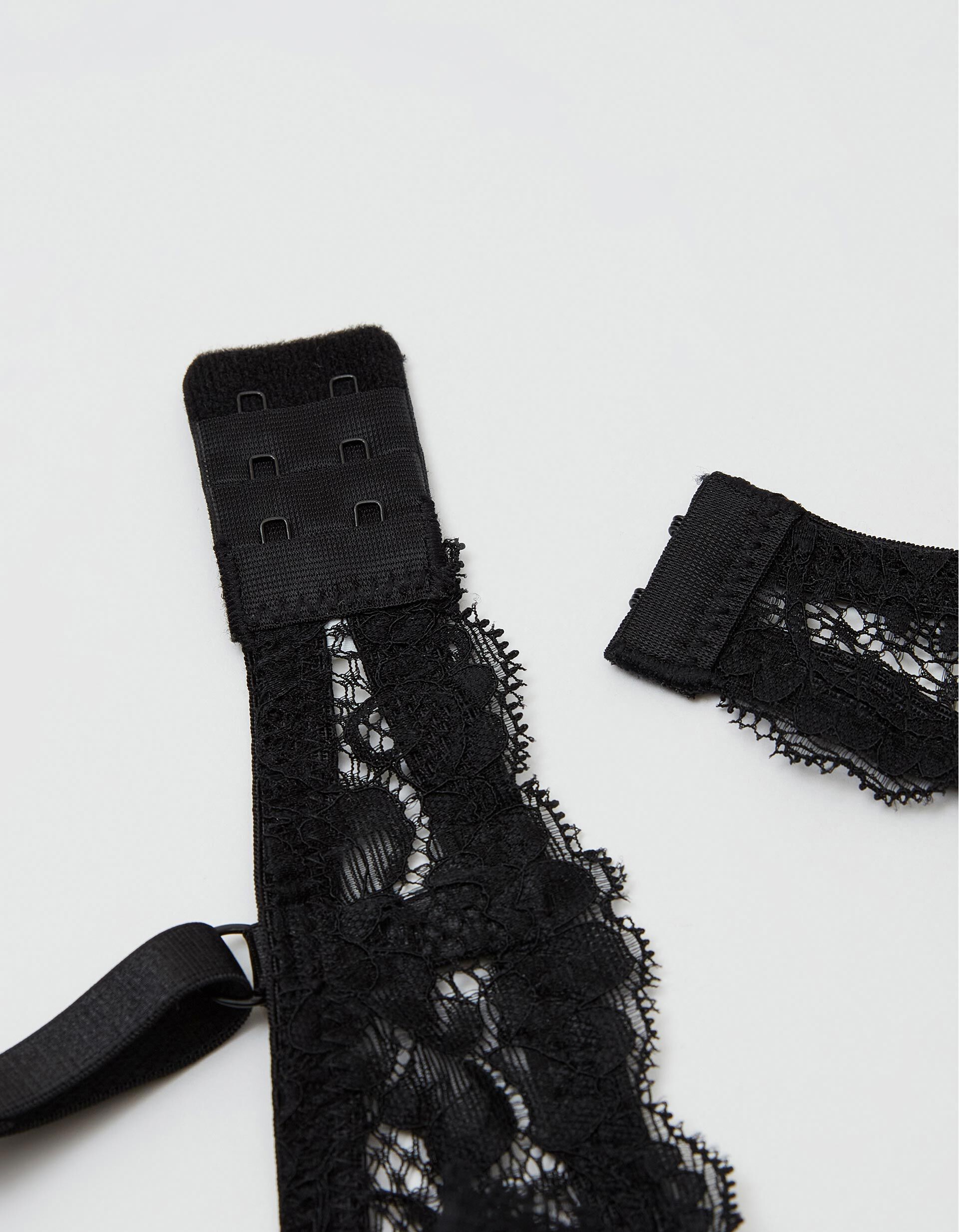 Comprar Online Bra with Lace Trim, Black