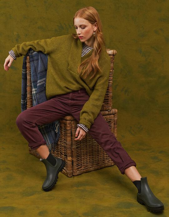 Comprar Online Cal&ccedil;as De Ganga Mom Fit, Mulher, Rosa Escuro