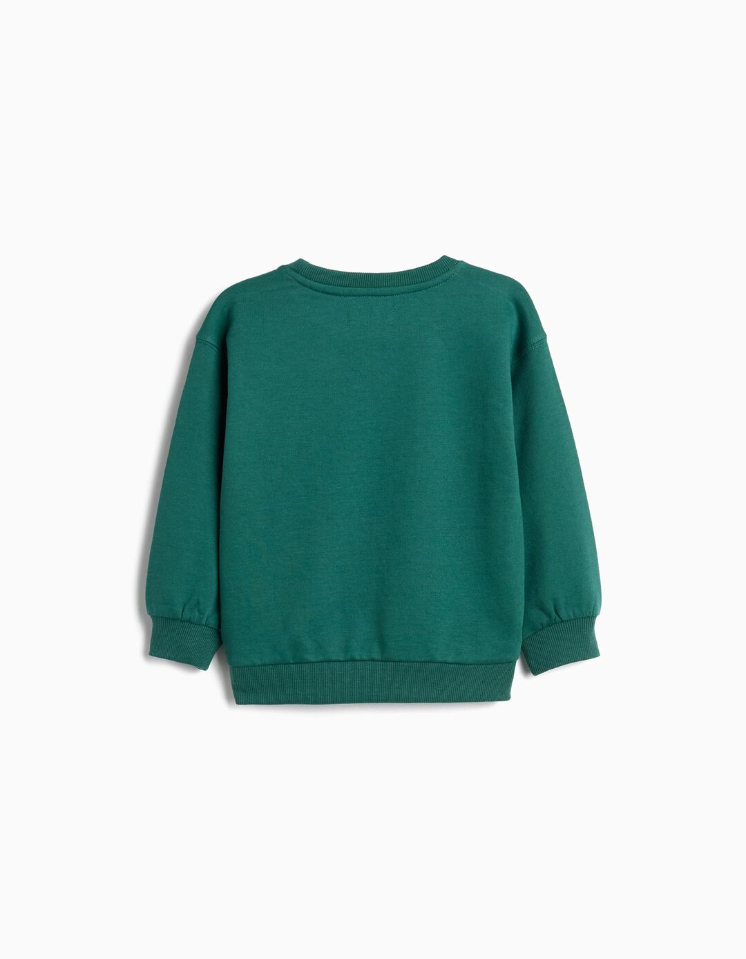 Sweatshirt De Felpa, Menino, Verde Escuro