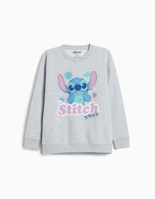 Comprar Online Sweatshirt 'Stitch' &copy;Disney, Menina, Cinzento Claro