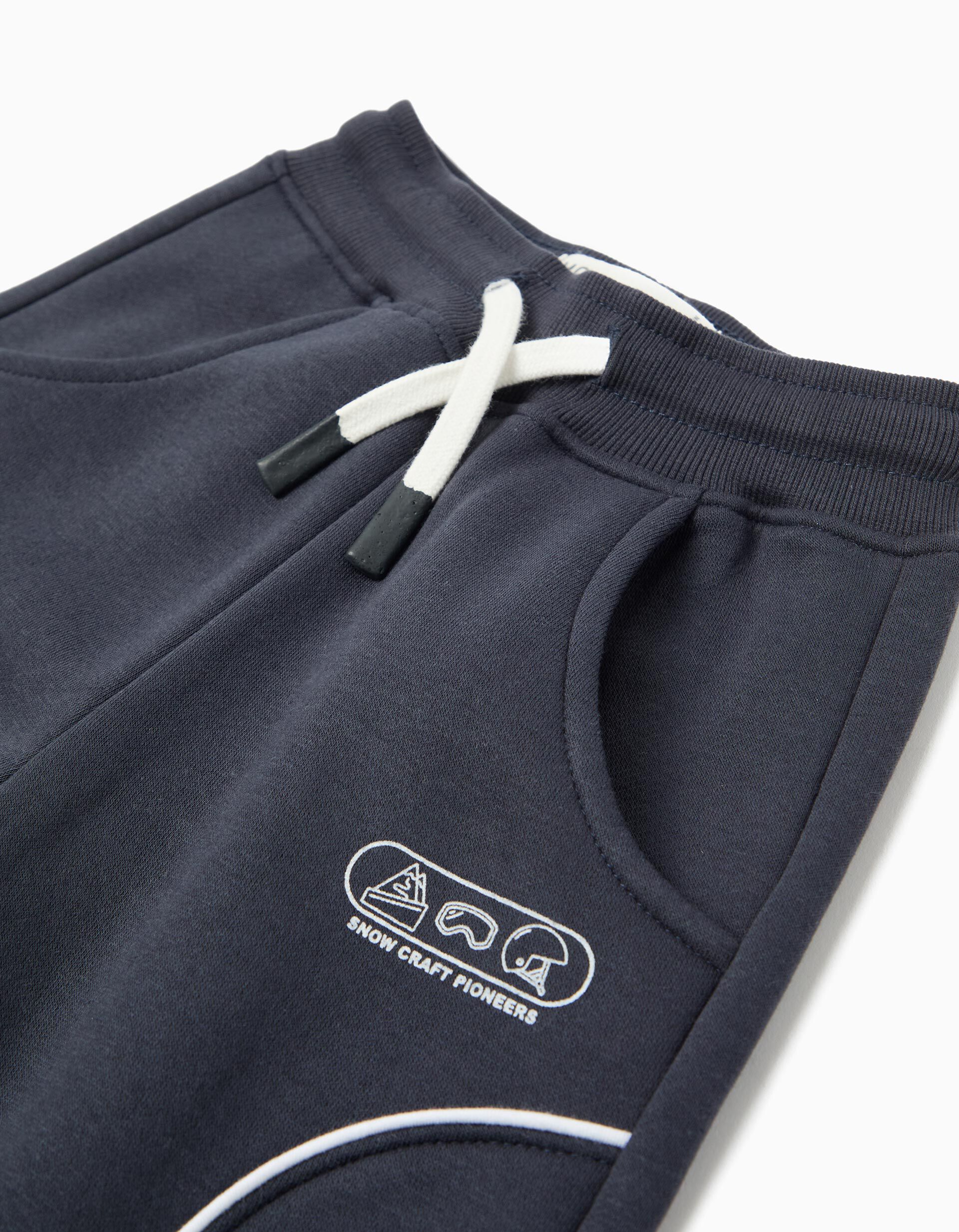 Comprar Online Cal&ccedil;as de Jogging, Menino, Azul Escuro