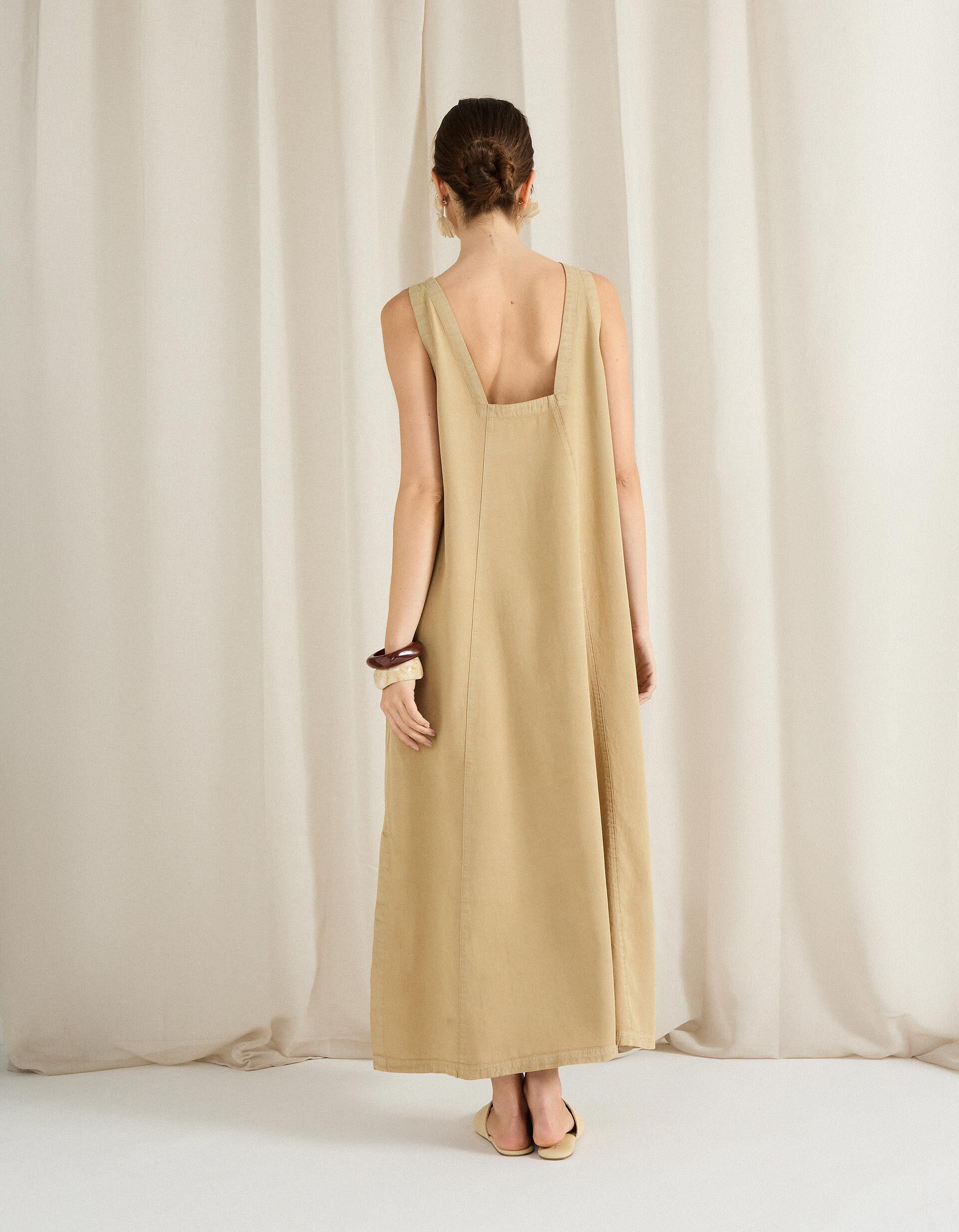 Comprar Online Vestido Liocel, Mulher, Bege Claro