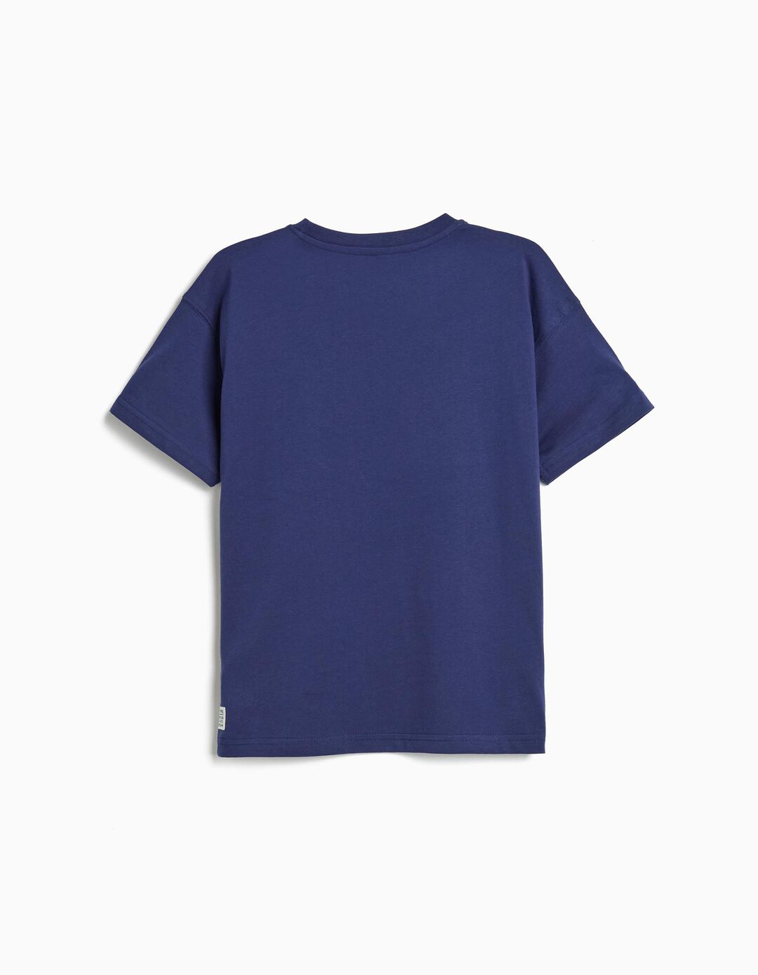 T-shirt Estampada, Menino, Azul Escuro