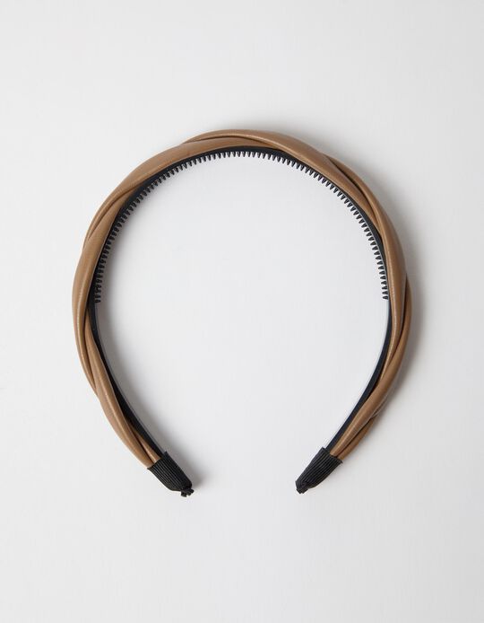 Comprar Online Bandolete Fina Com Pente, Mulher, Castanho