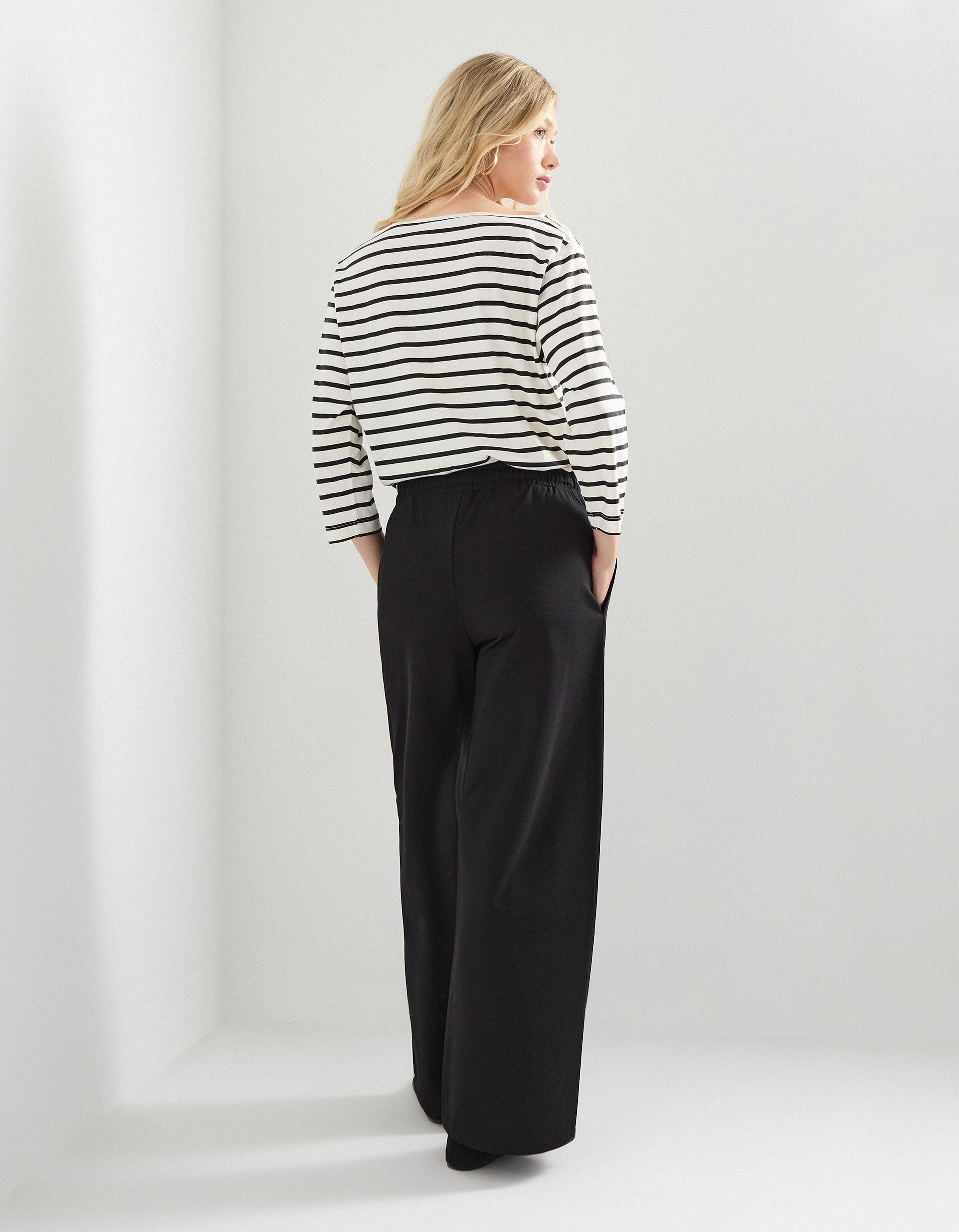 Comprar Online Cal&ccedil;as Joggers Wide Leg, Mulher, Preto