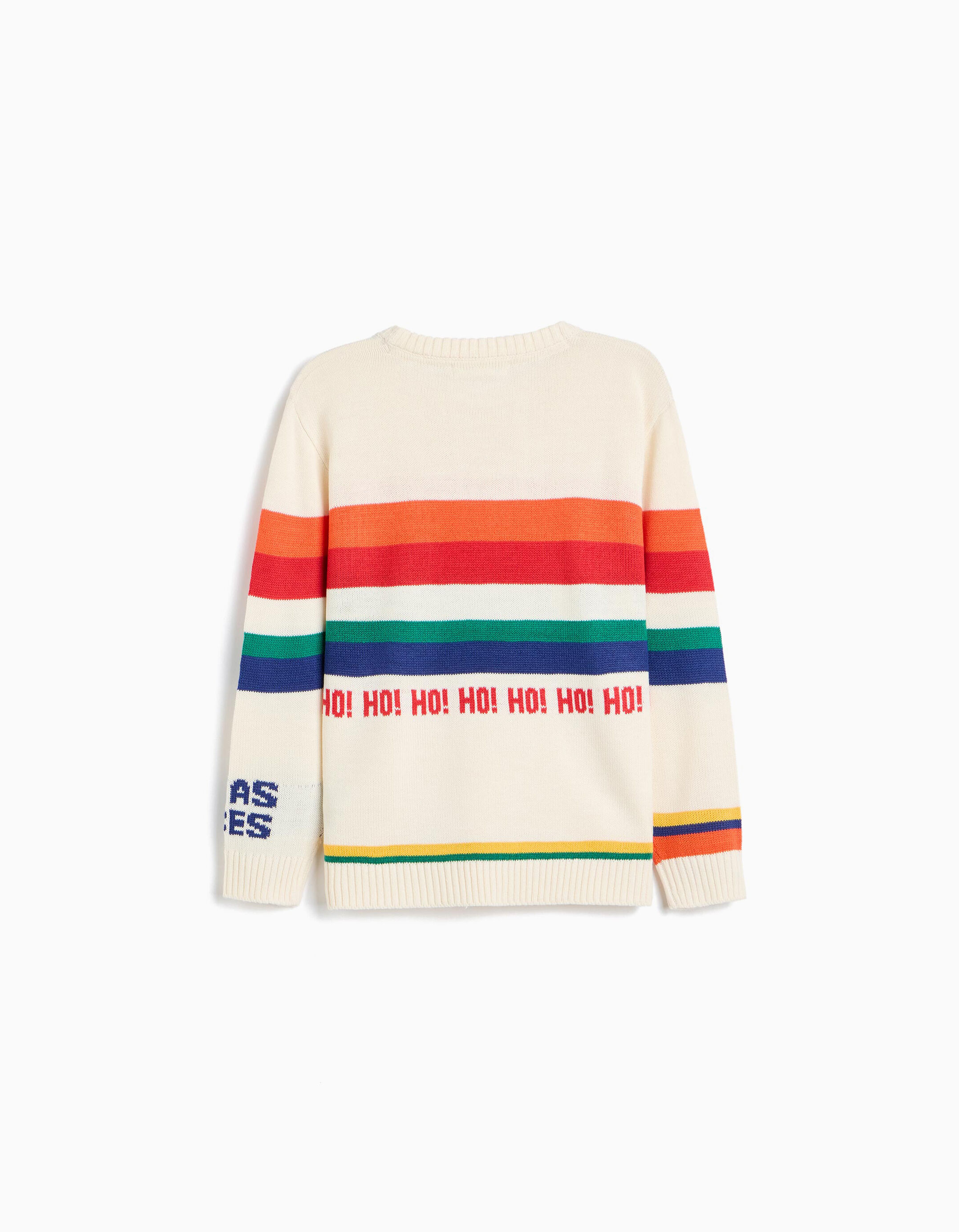 Comprar Online Camisola De Malha De Natal, Menino, Cru