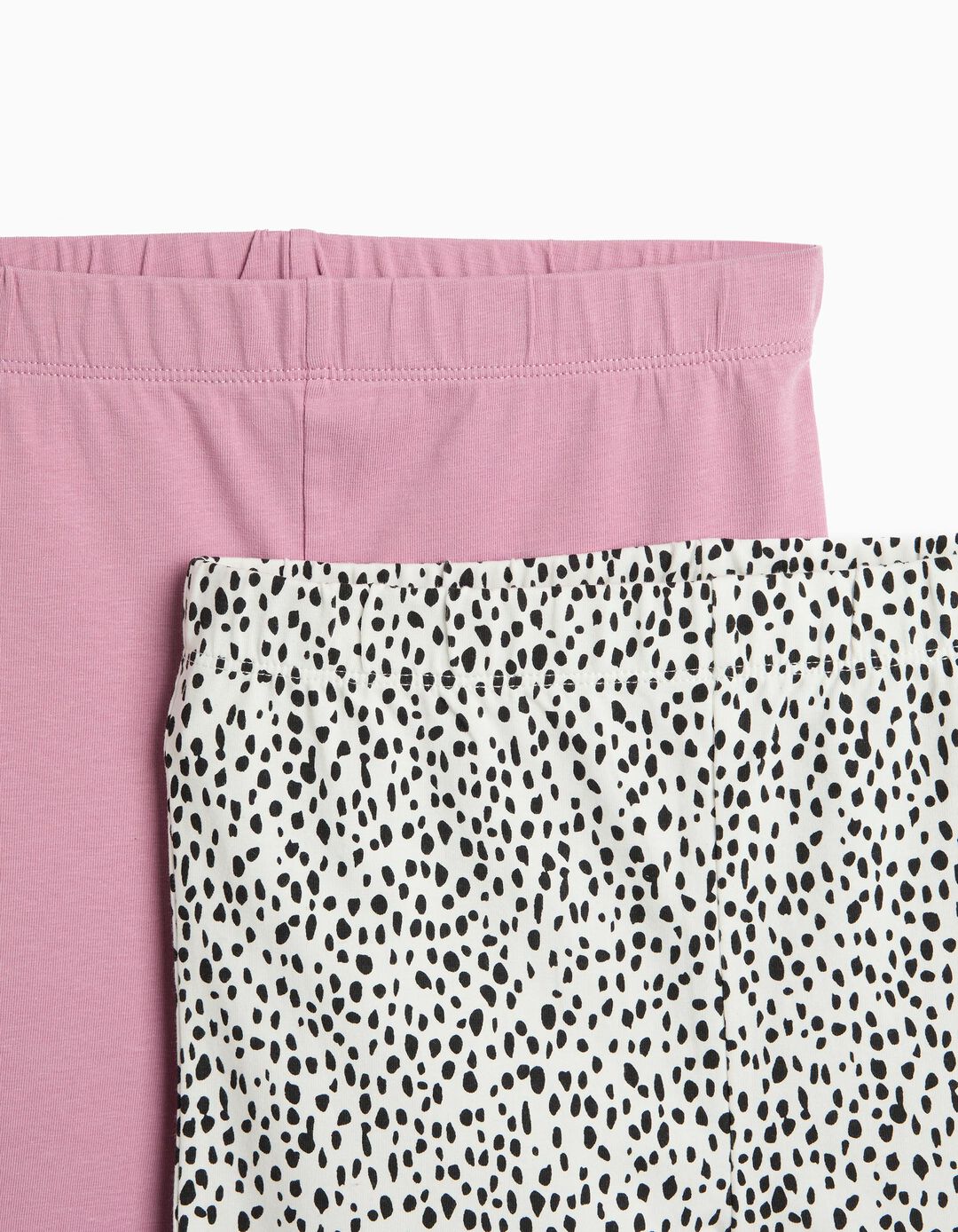 Pack 2 Leggings, Menina, Branco