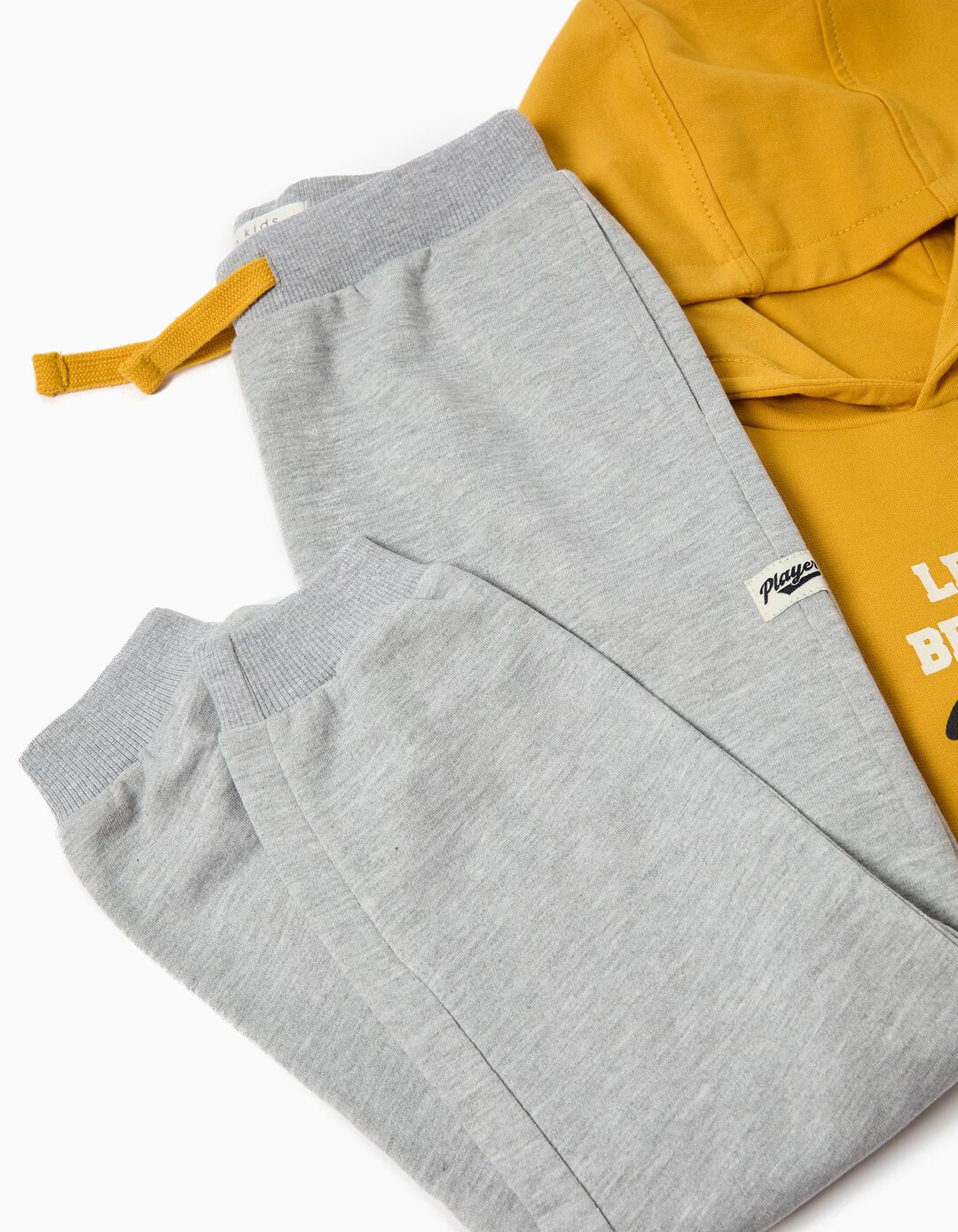 Conjunto de Jogging, Menino, Amarelo