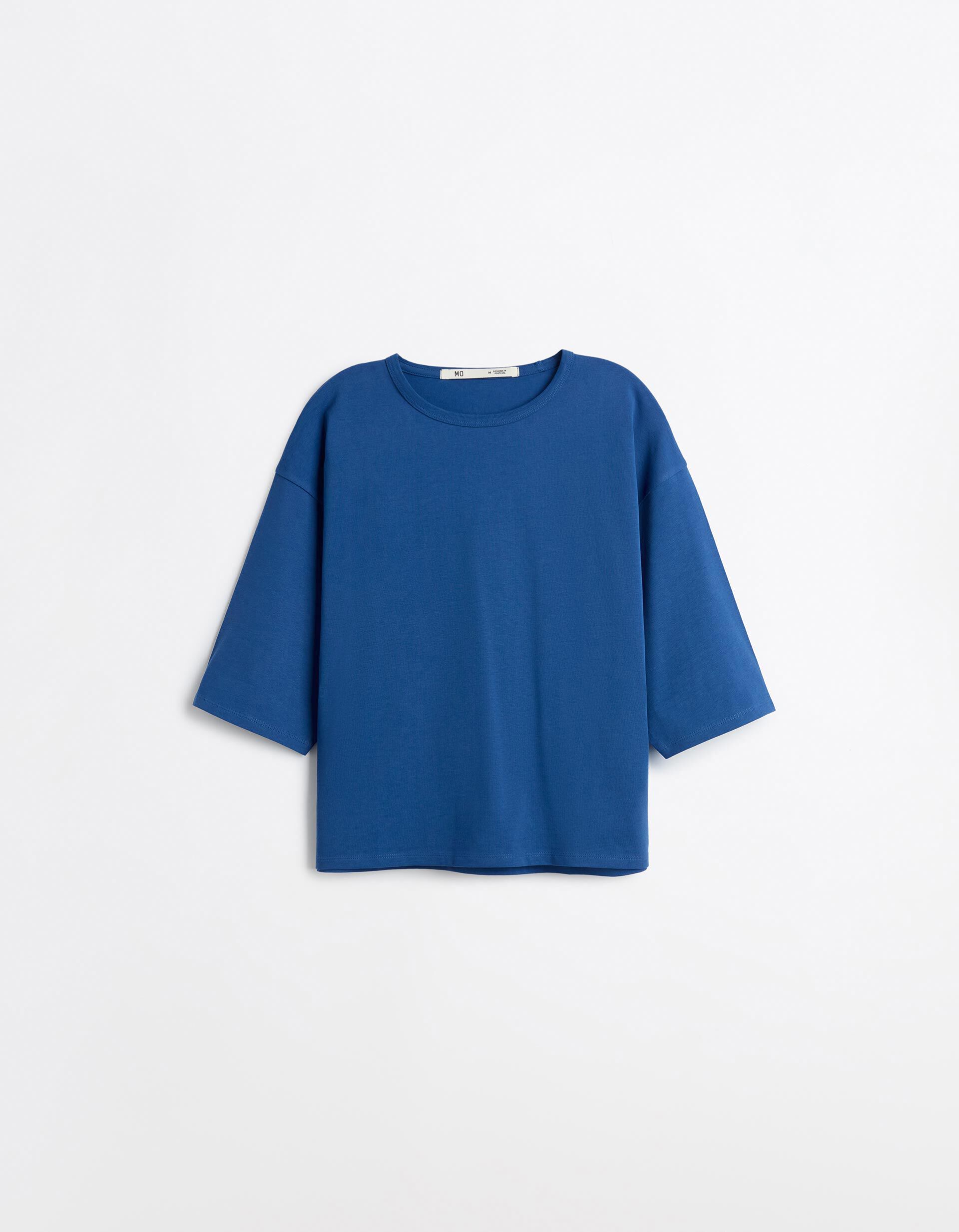 Comprar Online T-shirt Manga Curta, Mulher, Azul